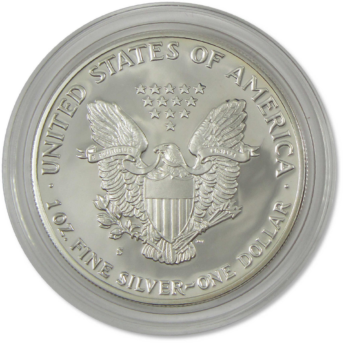 1986 S American Silver Eagle Proof $1 Coin Collectible OGP COA