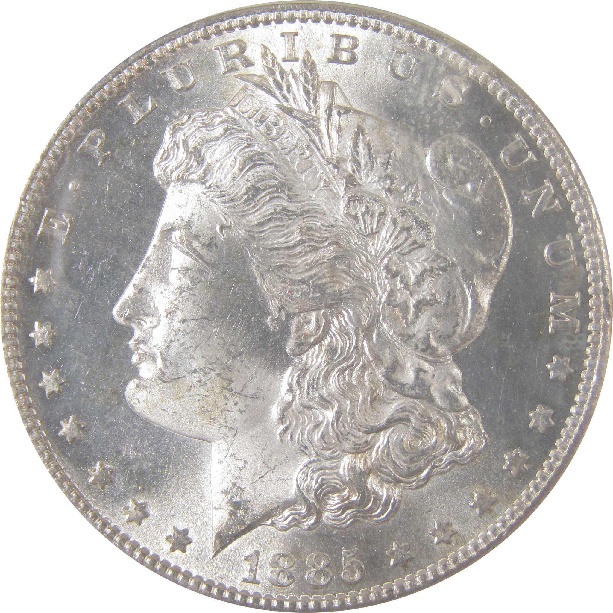1885 S Morgan Dollar MS 62 PCGS CAC Silver Uncirculated $1 SKU:I17379 - Morgan coin - Morgan silver dollar - Morgan silver dollar for sale - Profile Coins & Collectibles