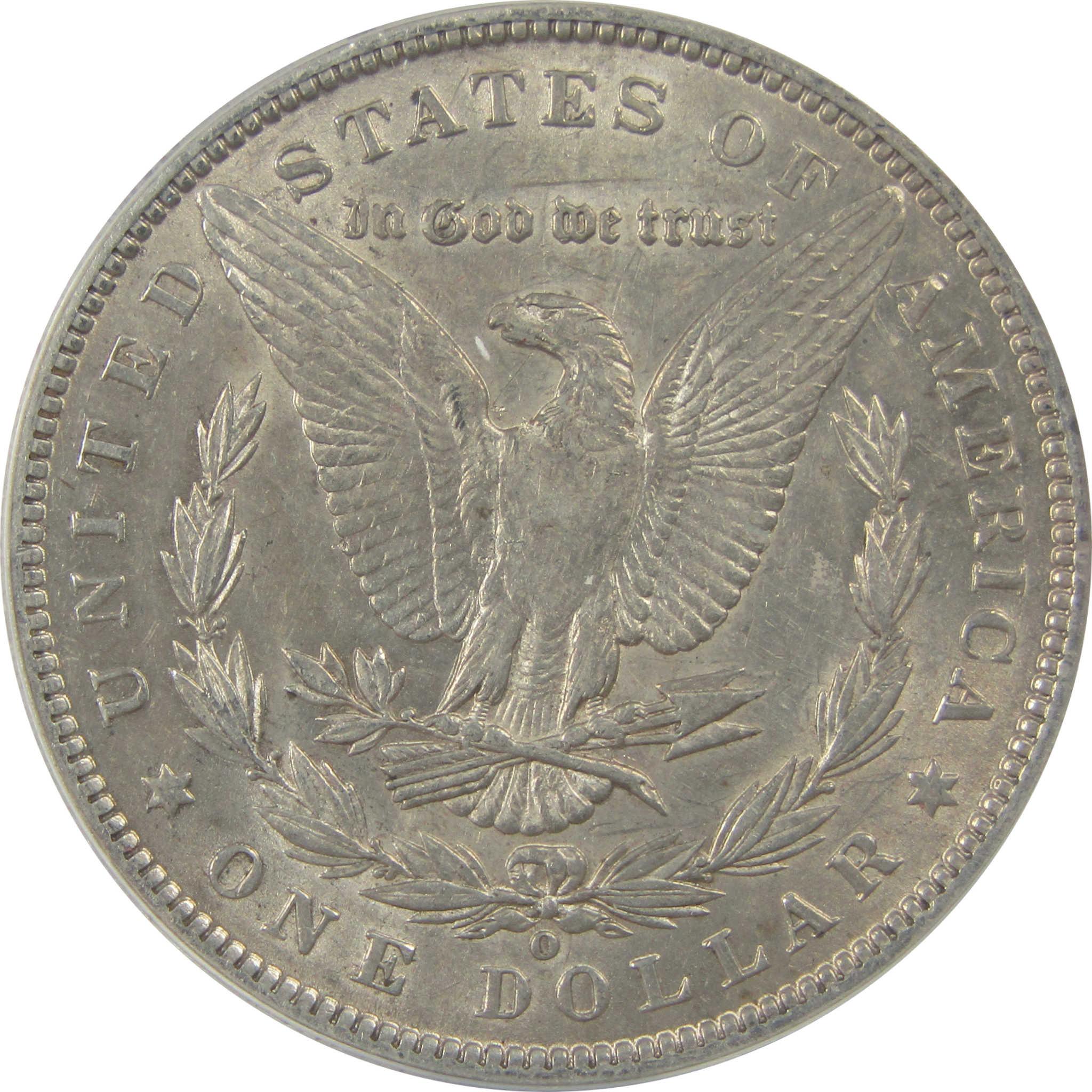 1889 O Morgan Dollar AU 58 Details ANACS Silver $1 Coin SKU:I22352 - Morgan coin - Morgan silver dollar - Morgan silver dollar for sale - Profile Coins & Collectibles