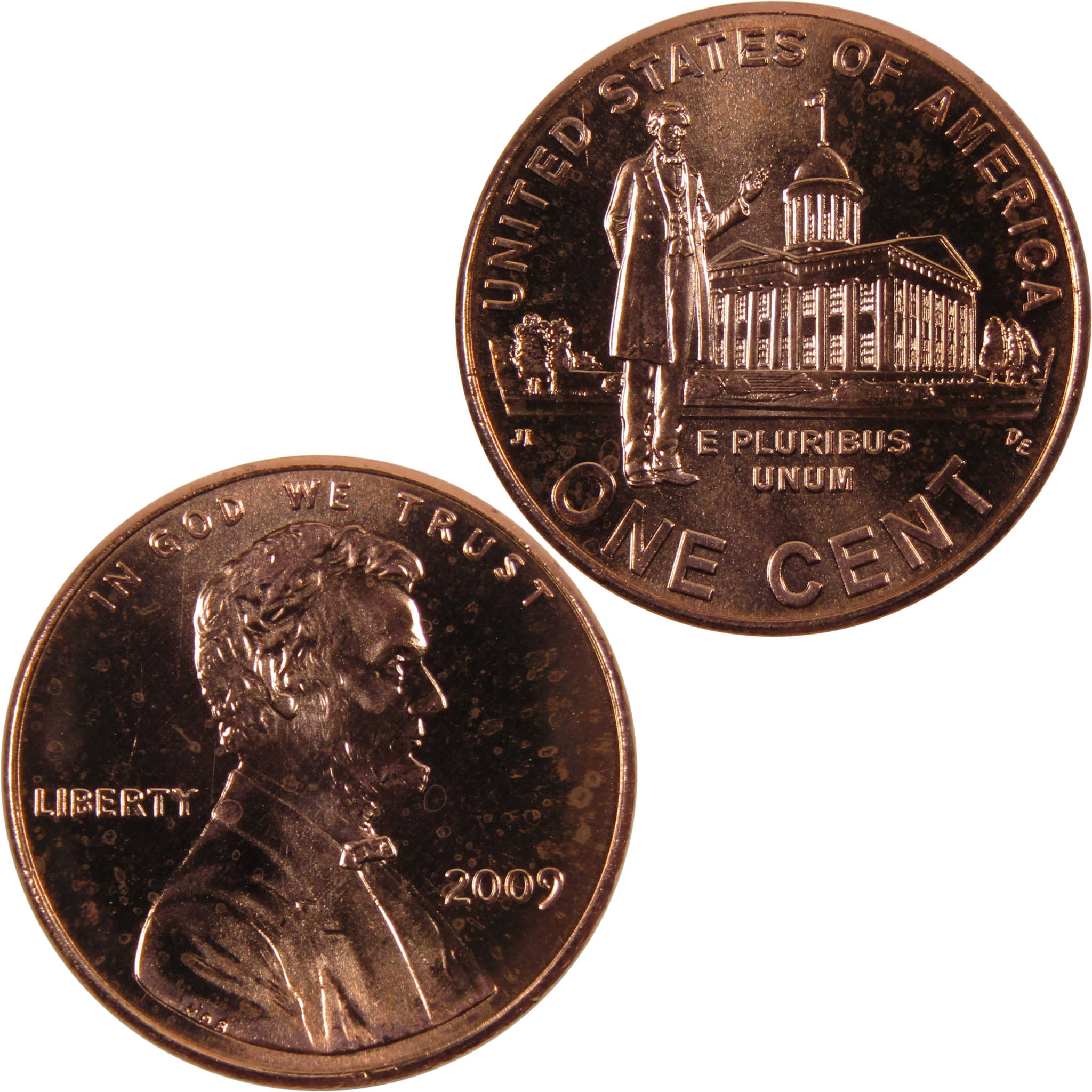 2009 Professional Life Lincoln Bicentennial Cent BU Uncirculated 1c