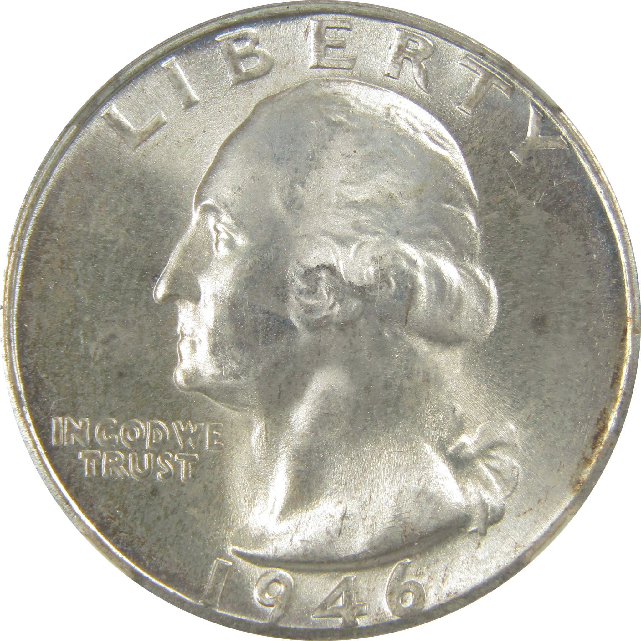 1946 D Washington Quarter MS 66 NGC Silver Bag Fragment SKU:I20513