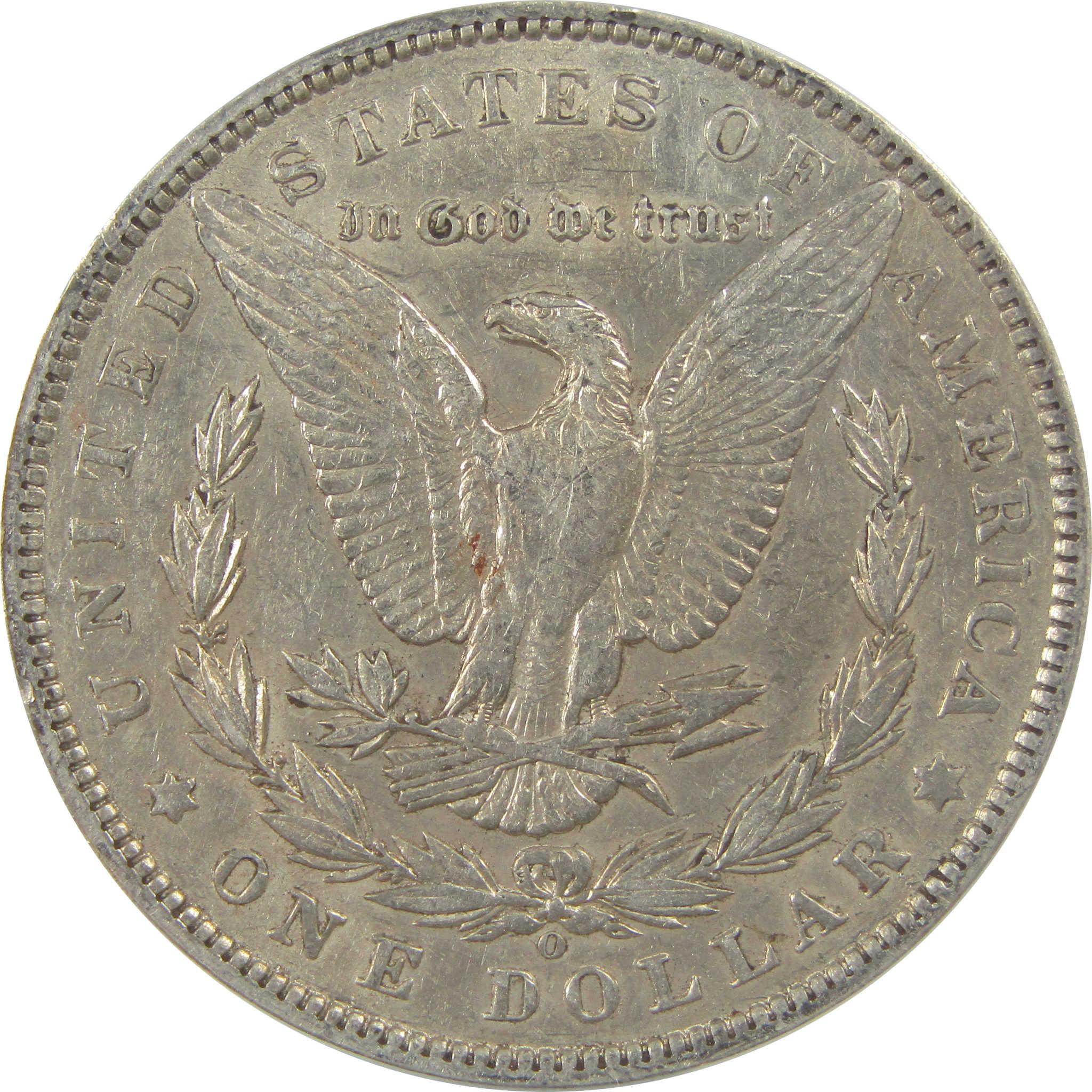 1897 O Morgan Dollar AU 50 Details ANACS Silver $1 Coin SKU:I22350 - Morgan coin - Morgan silver dollar - Morgan silver dollar for sale - Profile Coins & Collectibles