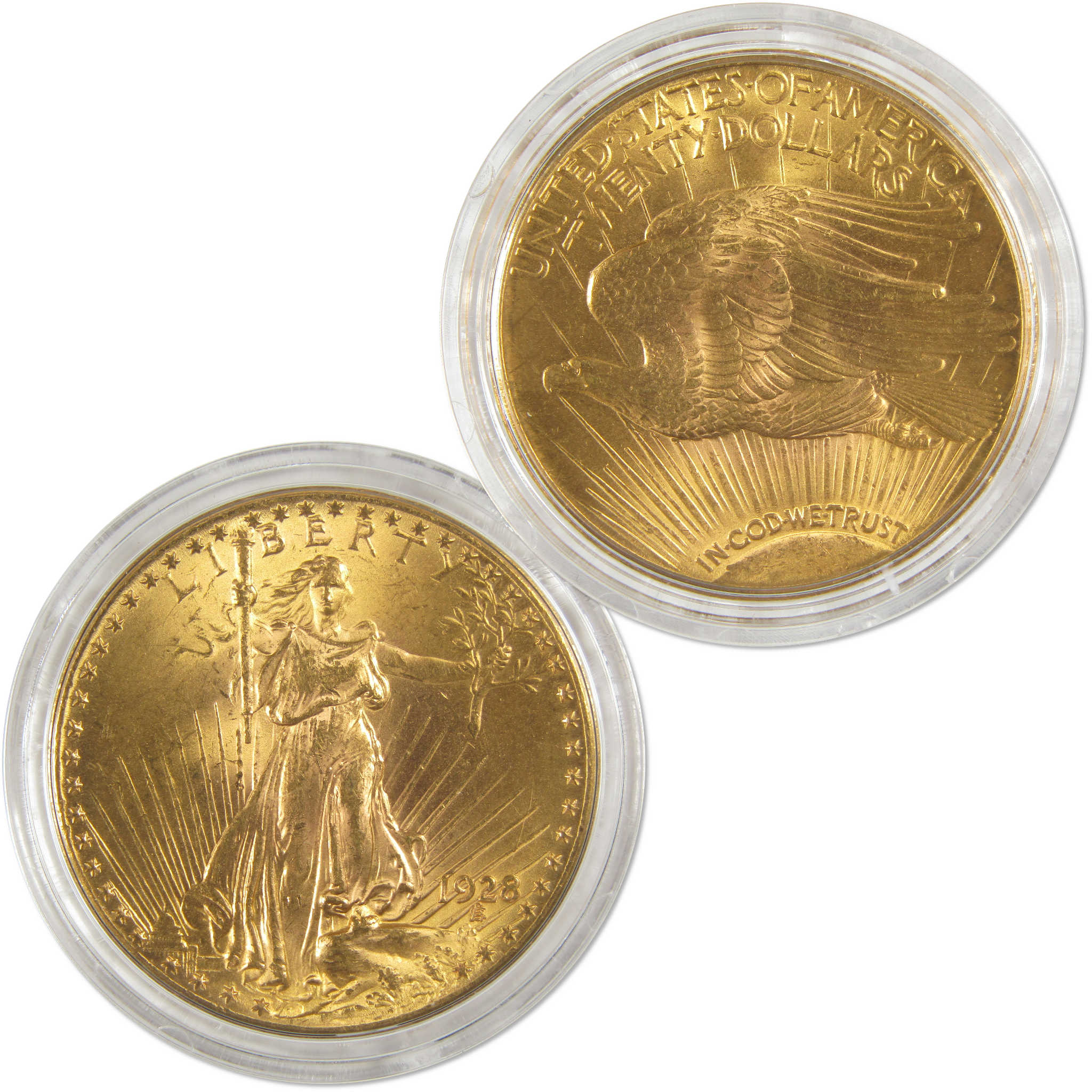 1928 Saint-Gaudens Double Eagle BU Choice Uncirculated Gold $20 Coin