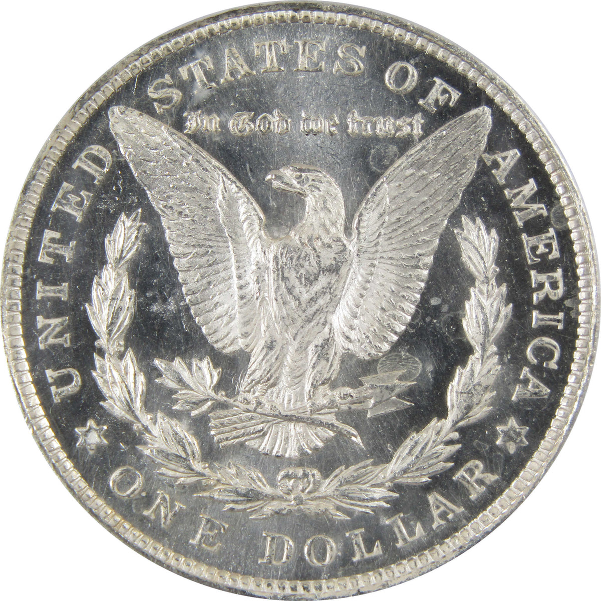 1921 Morgan Silver Dollar MS 63 PL ICG Proof-Like $1 Coin SKU:I29129