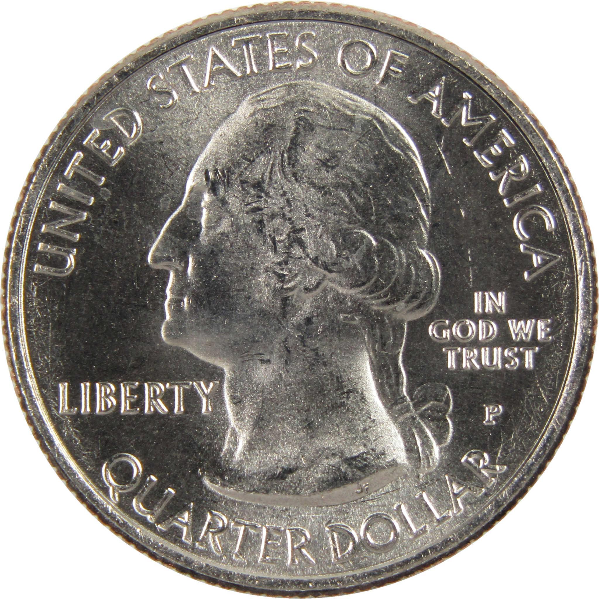 2019 P American Memorial Park National Park Quarter Uncirculated Clad