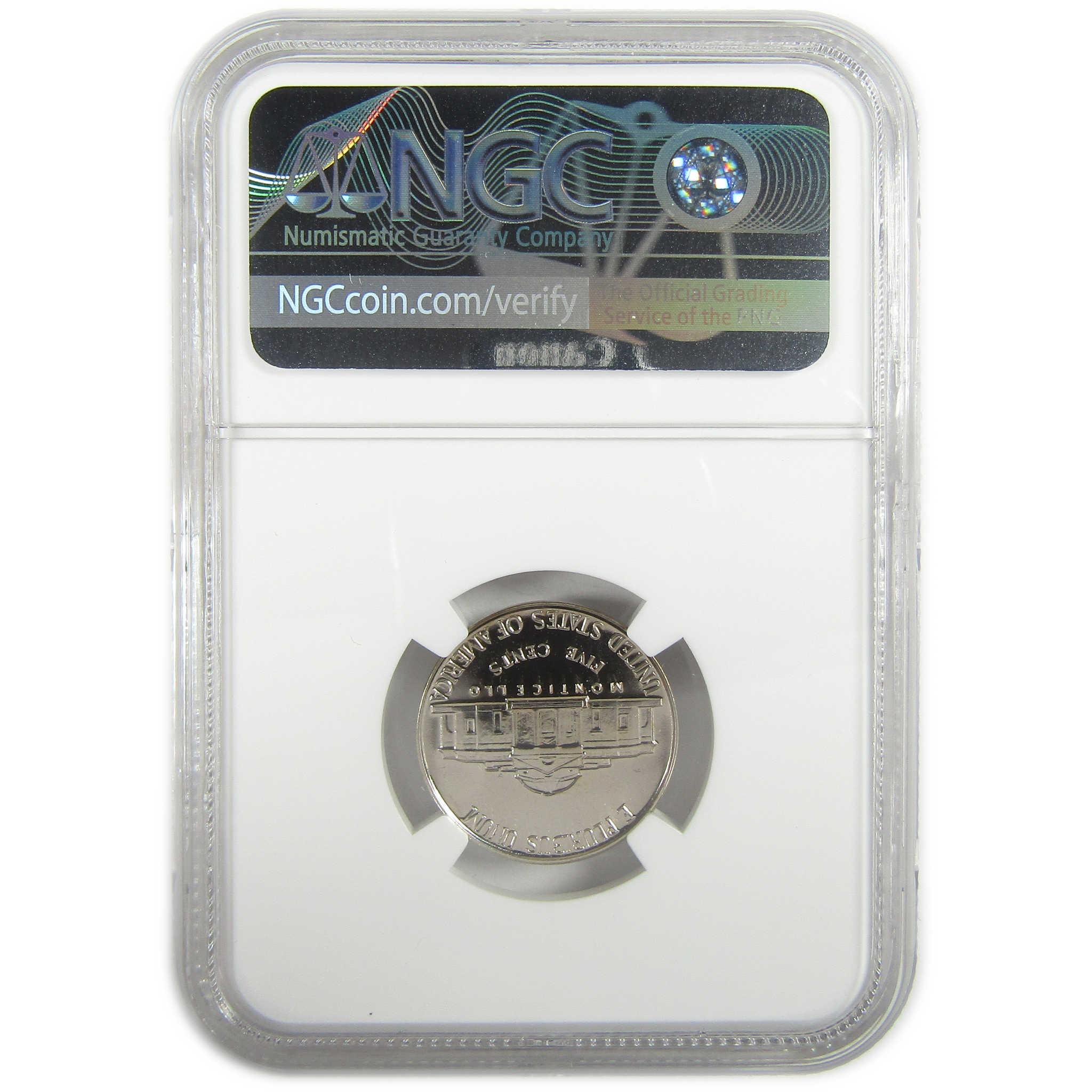 1956 Jefferson Nickel PF 68 NGC Proof 5c Coin Collectible SKU:I27375