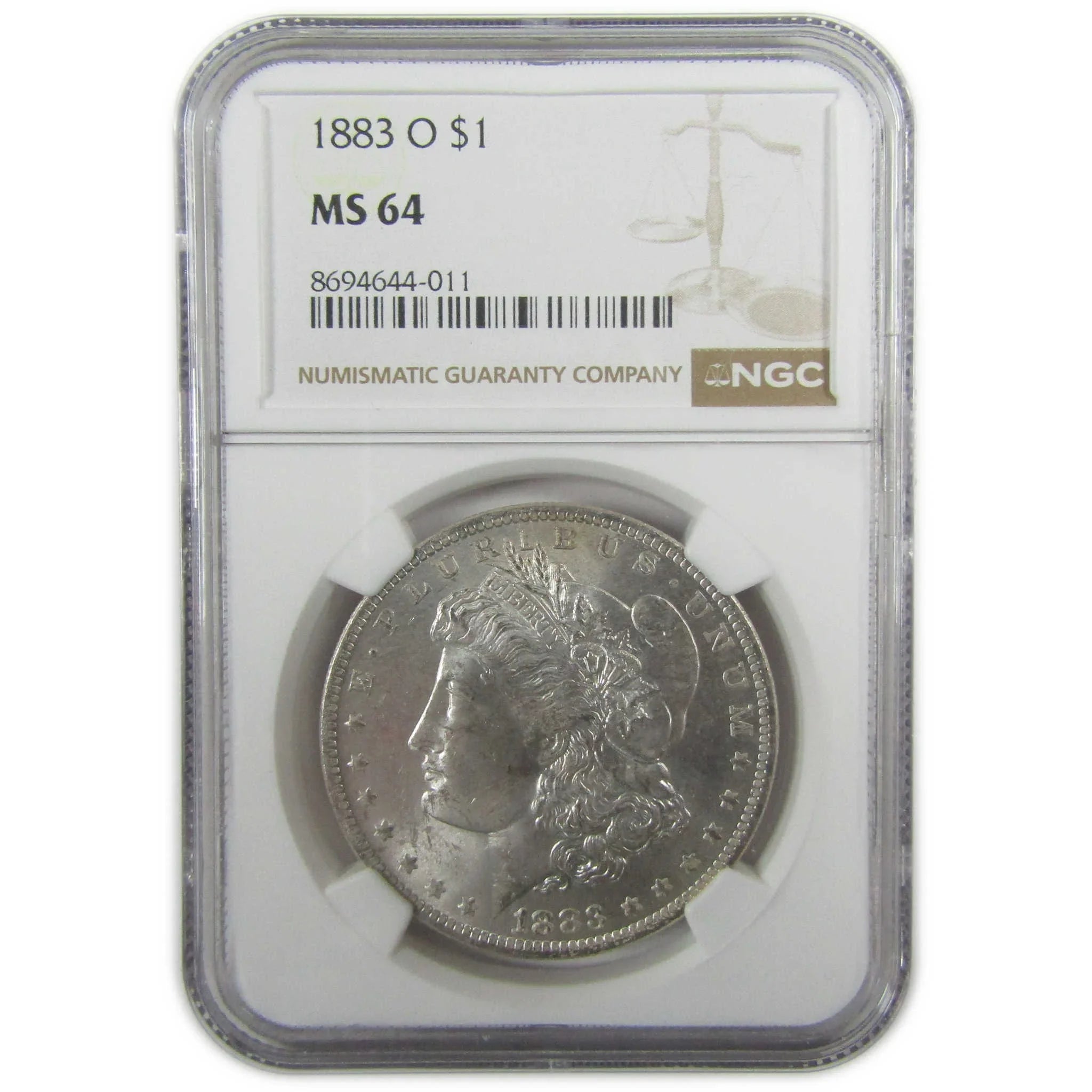 1883 O Morgan Silver Dollar MS 64 NGC Uncirculated $1 Coin SKU:I27545 - Morgan coin - Morgan silver dollar - Morgan silver dollar for sale - Profile Coins & Collectibles