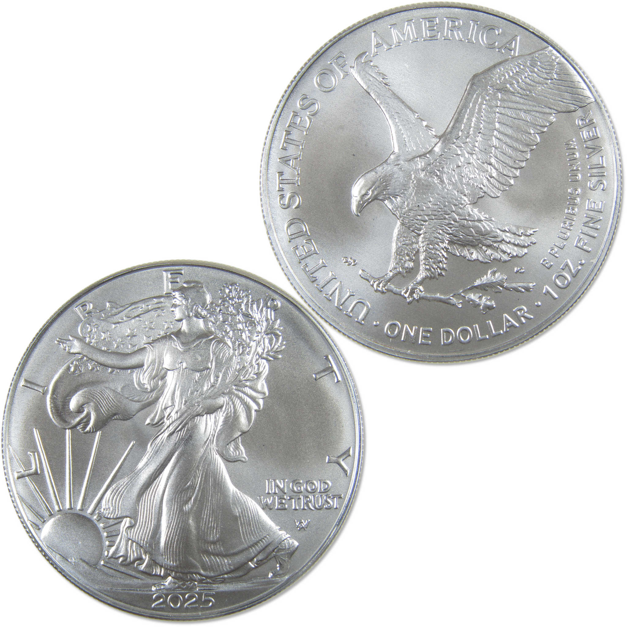 2025 American Silver Eagle Uncirculated Bullion $1 Coin
