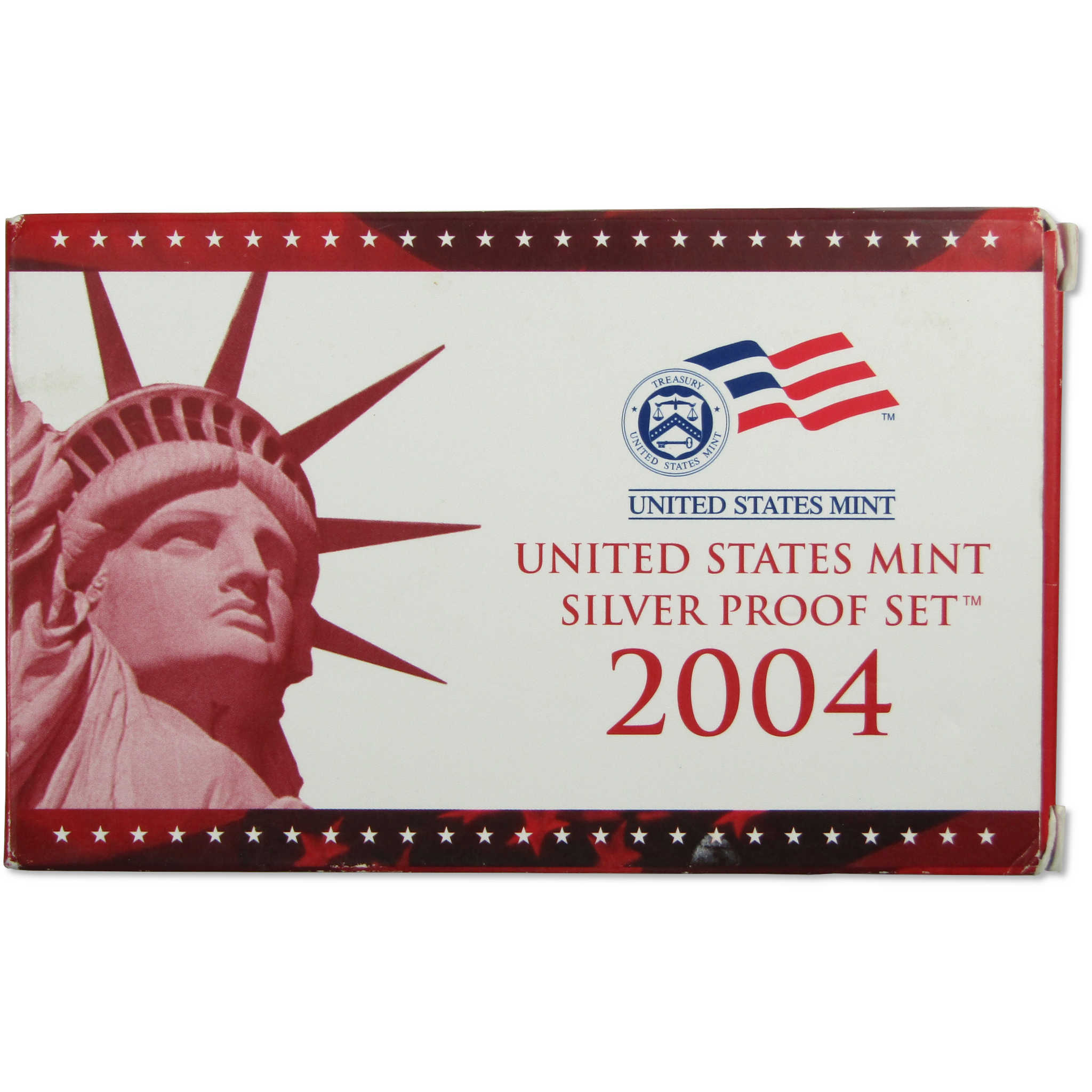 2004 Silver Proof Set U.S. Mint Original Government Packaging OGP COA