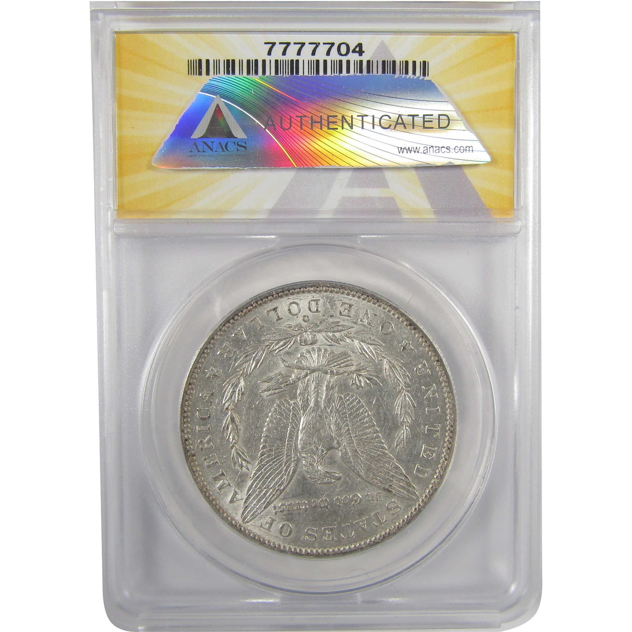 1896 O Morgan Dollar AU 53 Details ANACS Silver $1 Coin SKU:I19049 - Morgan coin - Morgan silver dollar - Morgan silver dollar for sale - Profile Coins & Collectibles