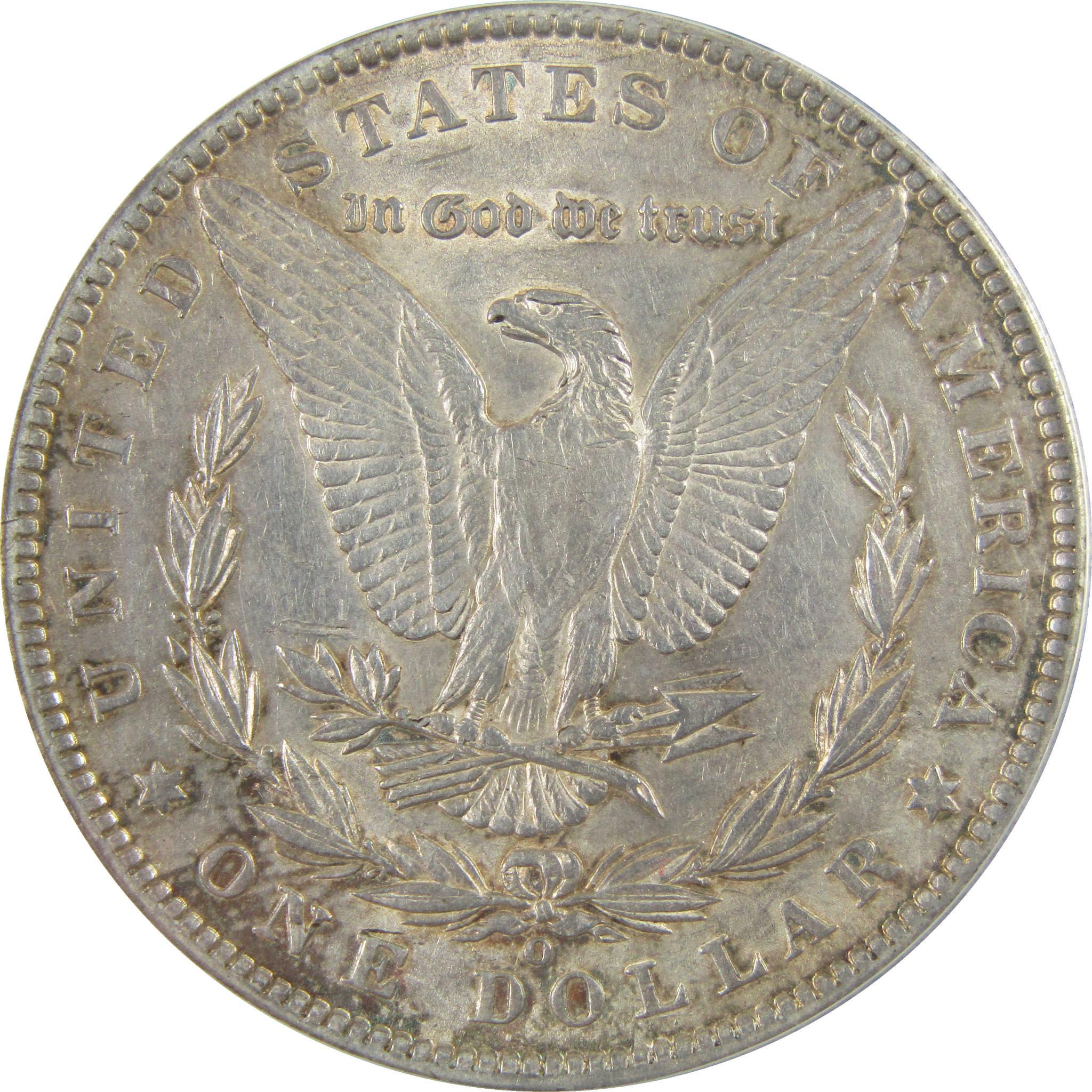 1886 O Morgan Silver Dollar AU 53 Details ANACS $1 Coin SKU:I28032 - Morgan coin - Morgan silver dollar - Morgan silver dollar for sale - Profile Coins & Collectibles