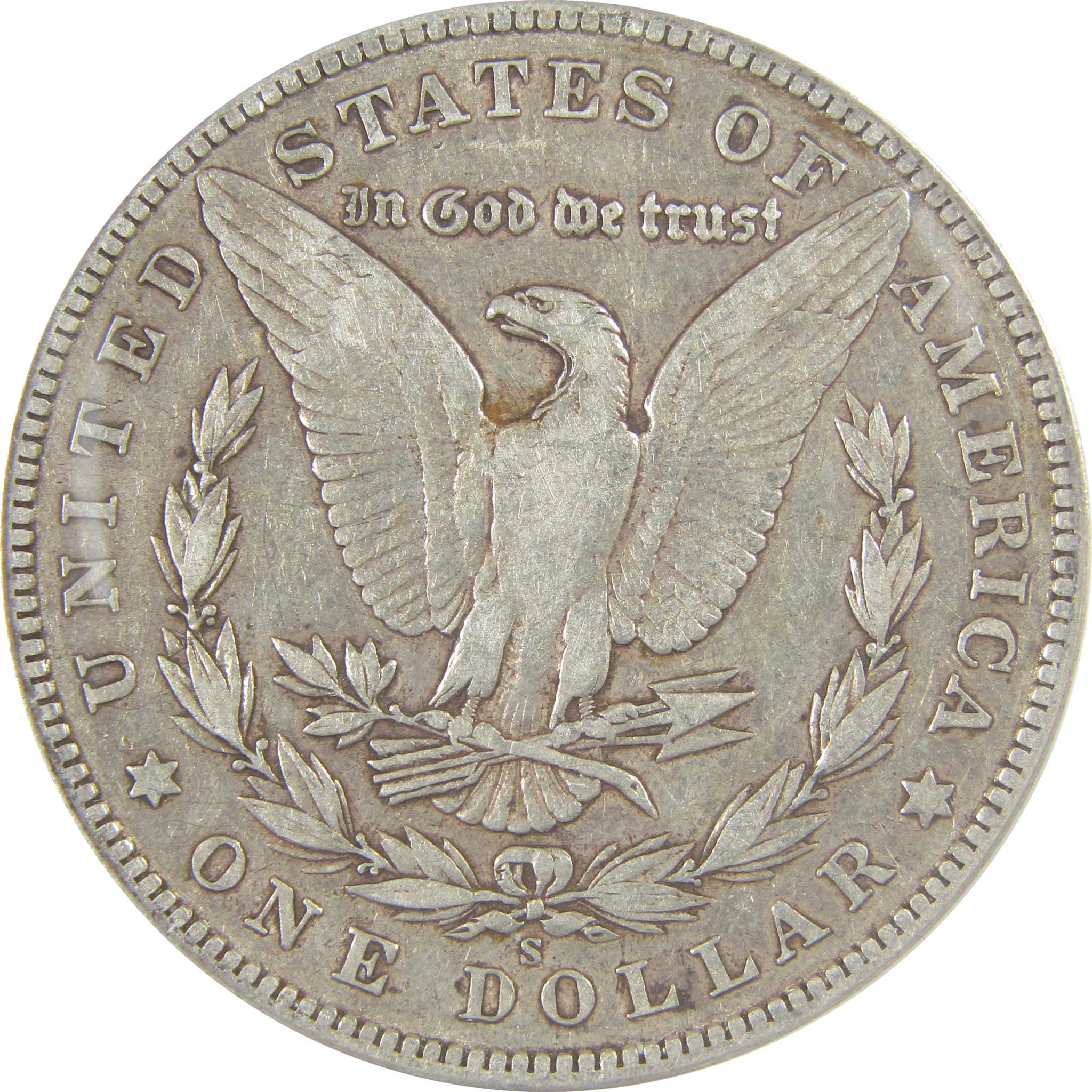 1904 S Morgan Dollar VF 25 ANACS Silver $1 Coin SKU:I21139 - Morgan coin - Morgan silver dollar - Morgan silver dollar for sale - Profile Coins & Collectibles