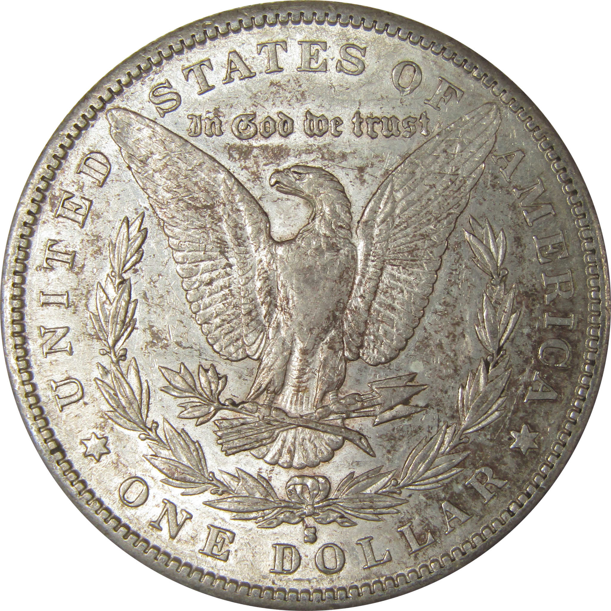 1889 S Morgan Dollar AU About Uncirculated Silver $1 Coin SKU:I22523 - Morgan coin - Morgan silver dollar - Morgan silver dollar for sale - Profile Coins & Collectibles