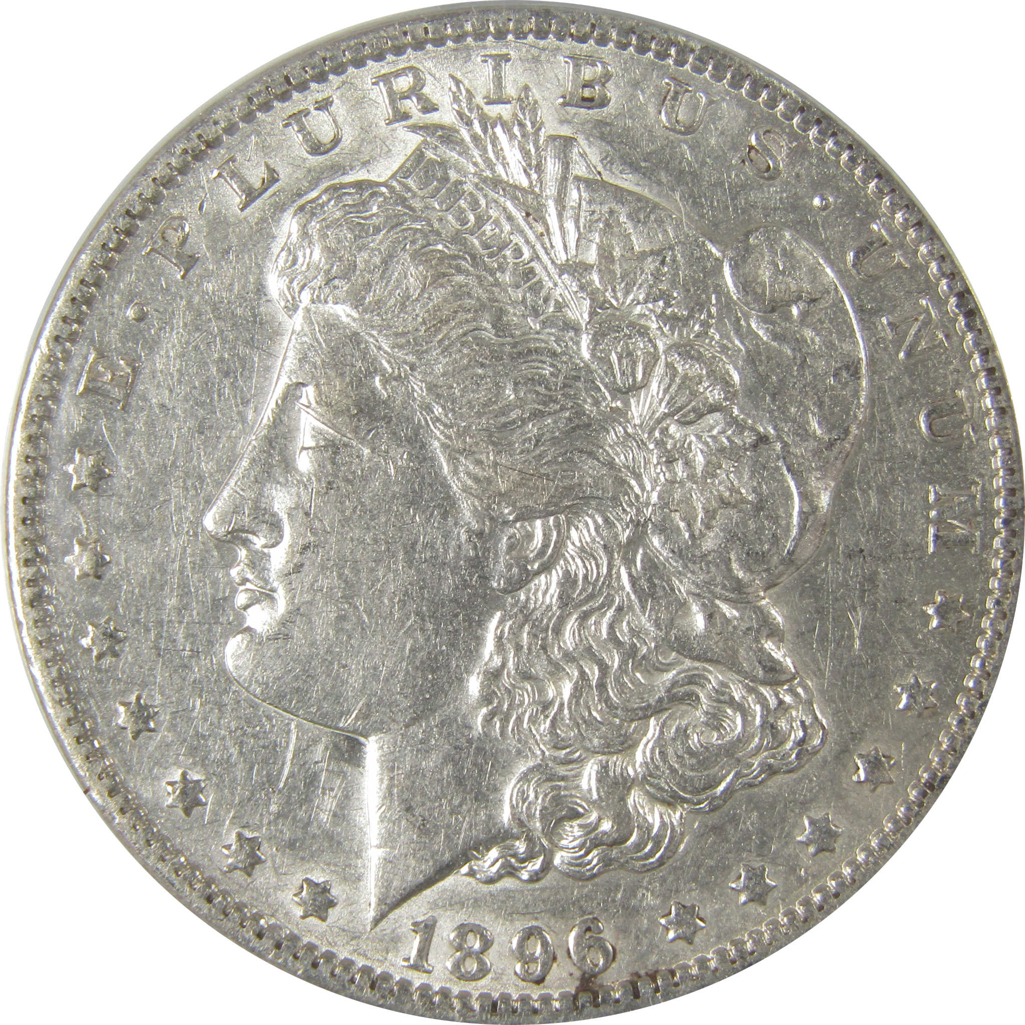 1896 O Morgan Dollar AU 50 Details ANACS Silver $1 Coin SKU:I18948 - Morgan coin - Morgan silver dollar - Morgan silver dollar for sale - Profile Coins & Collectibles