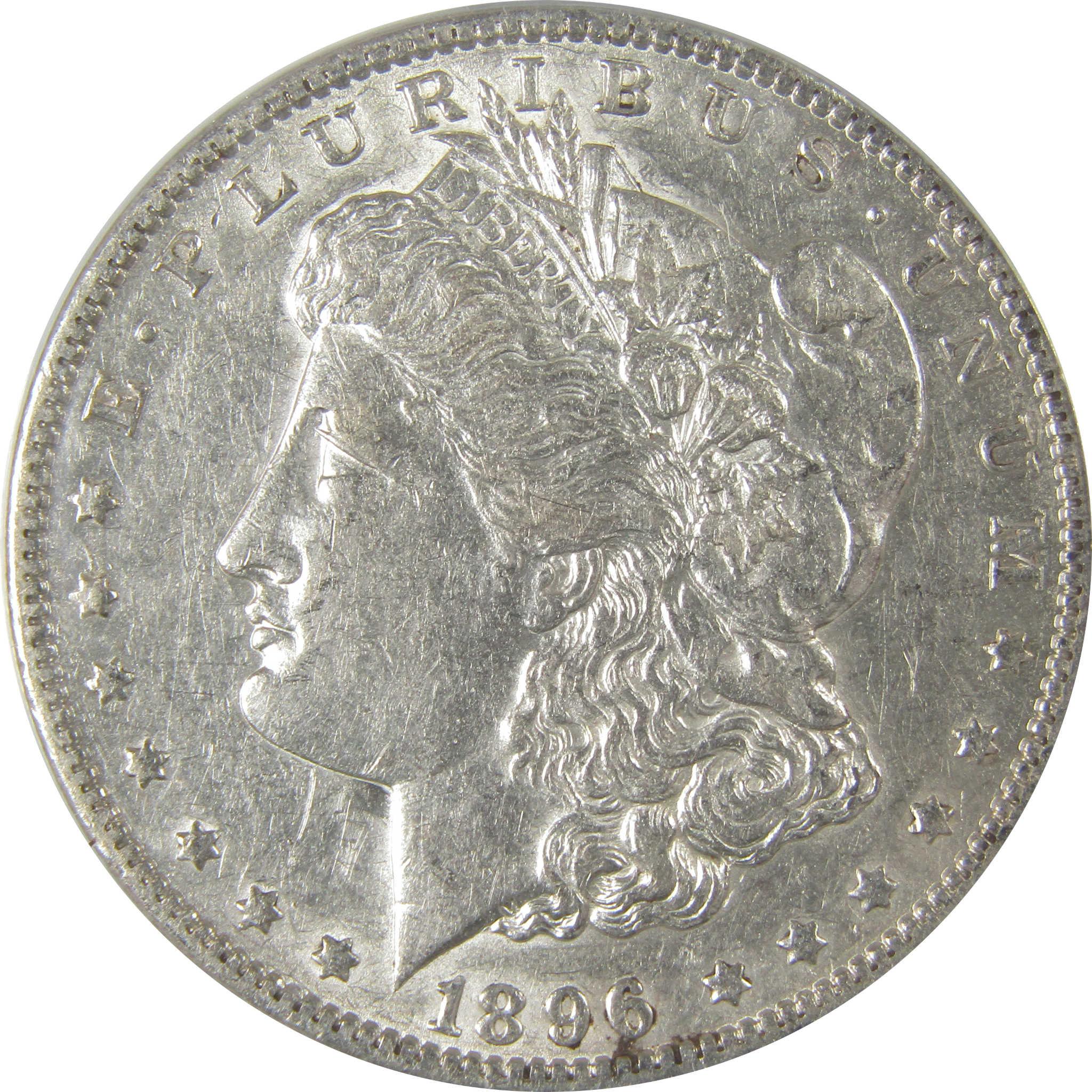 1896 O Morgan Dollar AU 50 Details ANACS Silver $1 Coin SKU:I18948 - Morgan coin - Morgan silver dollar - Morgan silver dollar for sale - Profile Coins & Collectibles