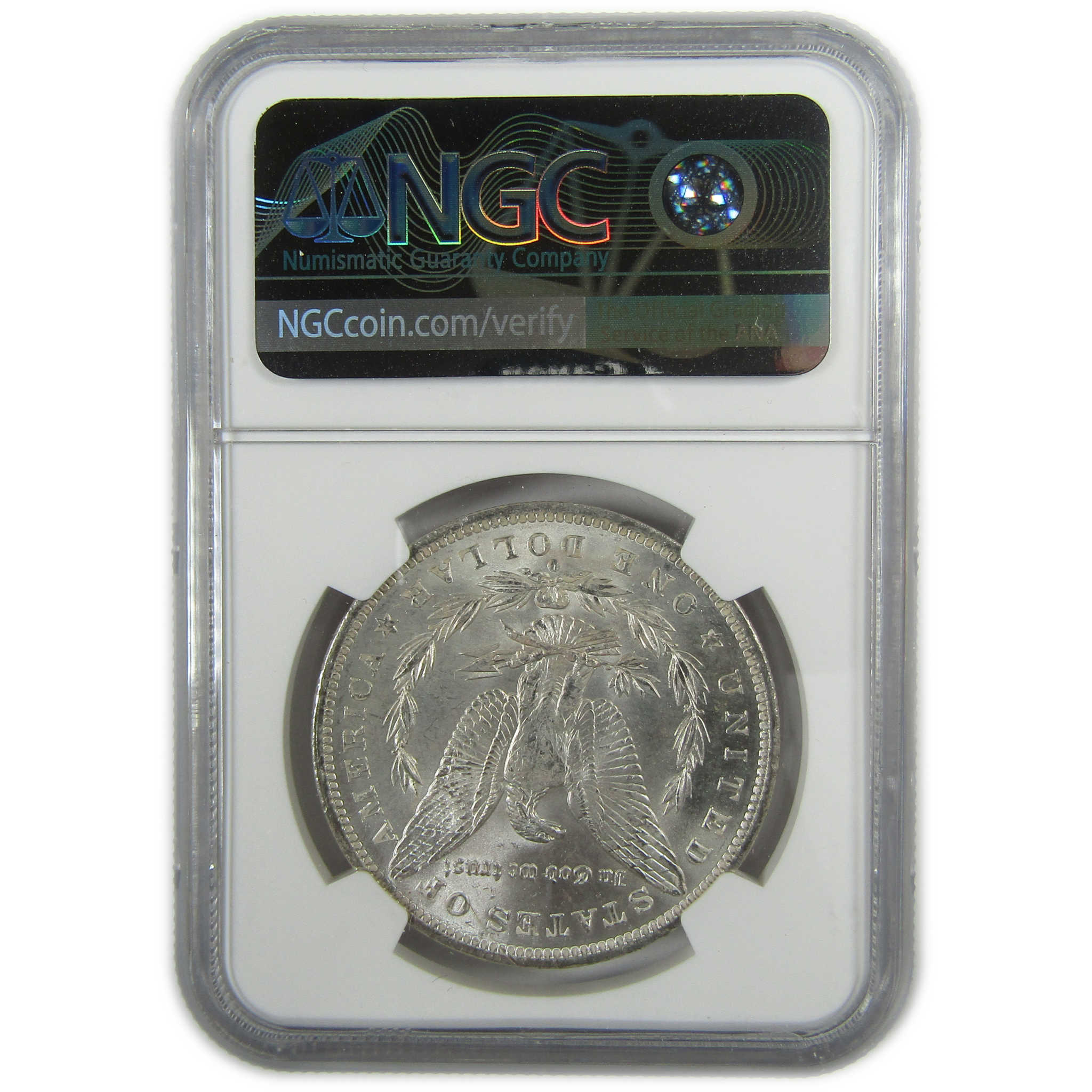 1884 O Morgan Silver Dollar MS 63 NGC Uncirculated $1 Coin SKU:I27888