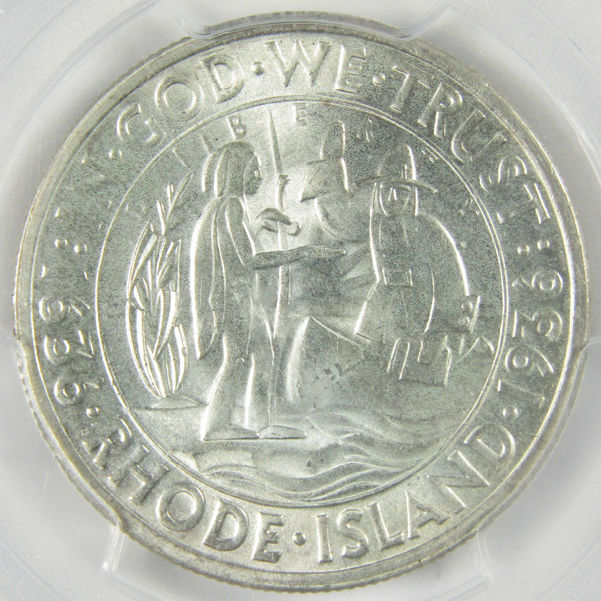 1936 Providence Rhode Island Commemorative Silver 50c MS 65 PCGS