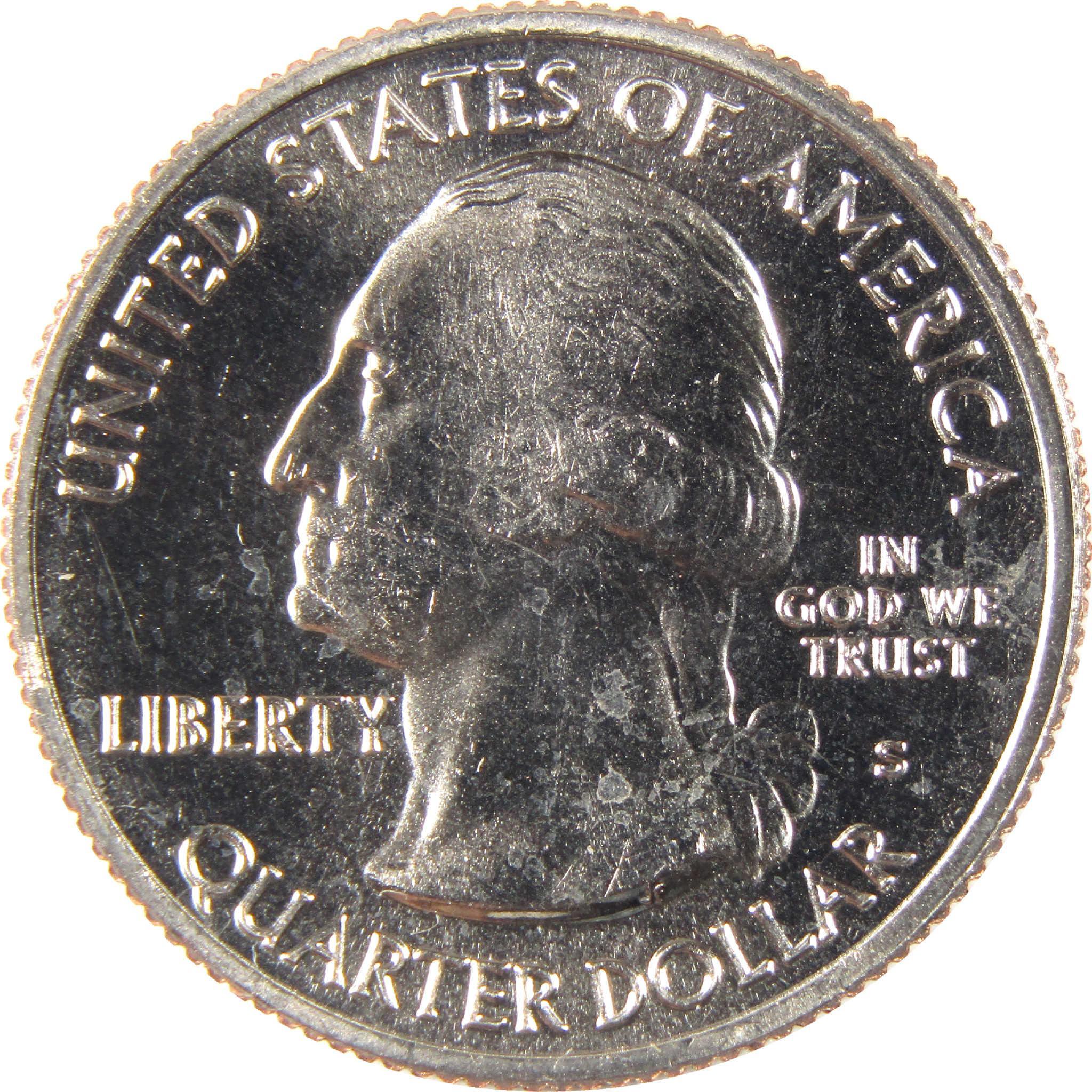 United States quarter dollar coin with George Washington profile, collectible currency