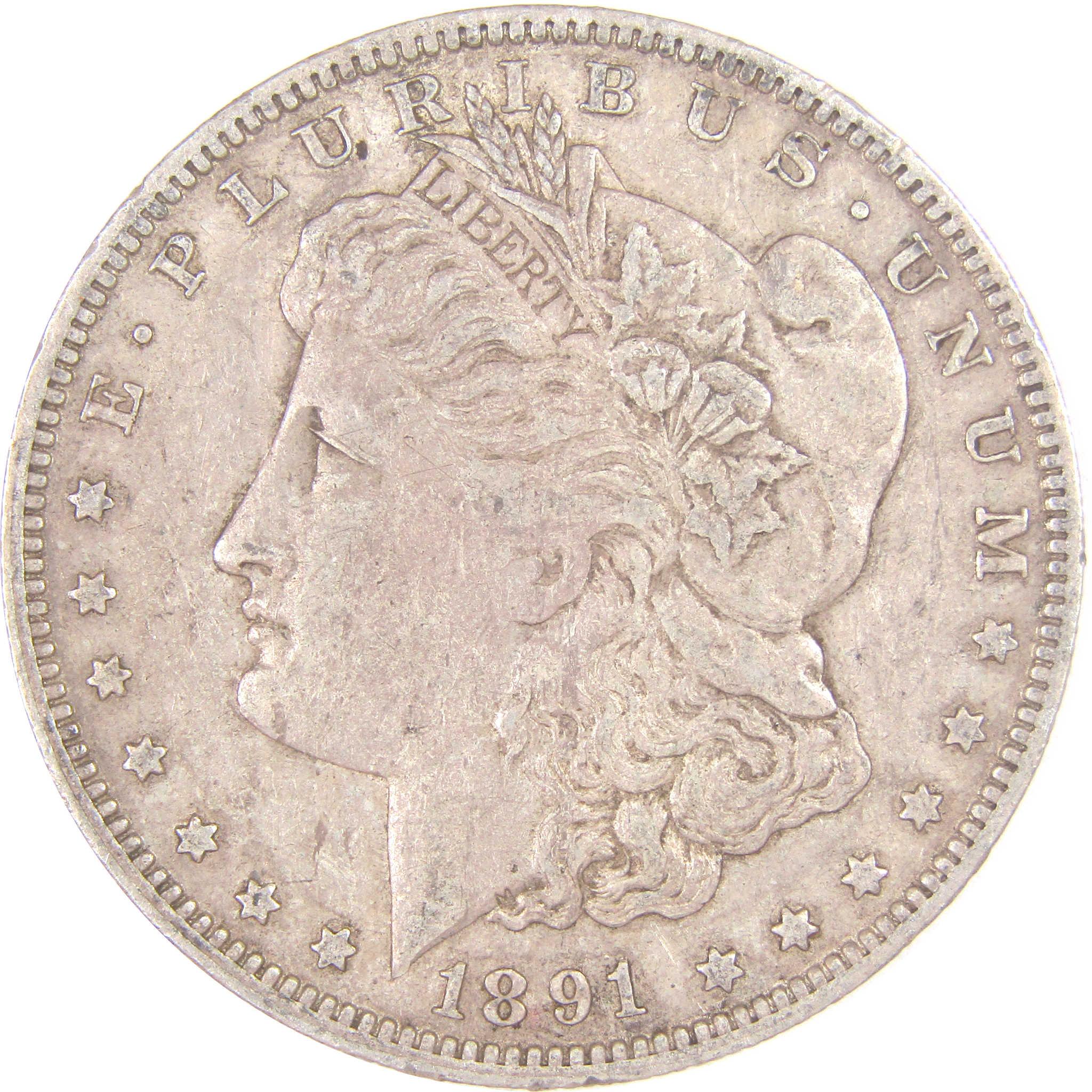 1891 O Morgan Dollar XF EF Extremely Fine Silver $1 Coin SKU:I16879 - Morgan coin - Morgan silver dollar - Morgan silver dollar for sale - Profile Coins & Collectibles
