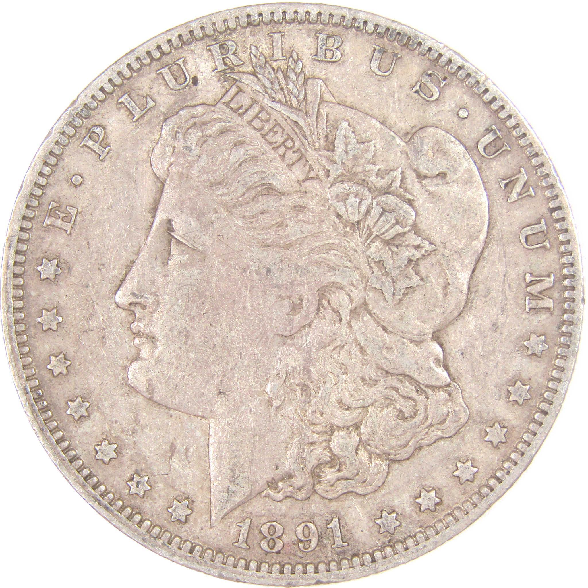 1891 O Morgan Dollar XF EF Extremely Fine Silver $1 Coin SKU:I16879 - Morgan coin - Morgan silver dollar - Morgan silver dollar for sale - Profile Coins & Collectibles