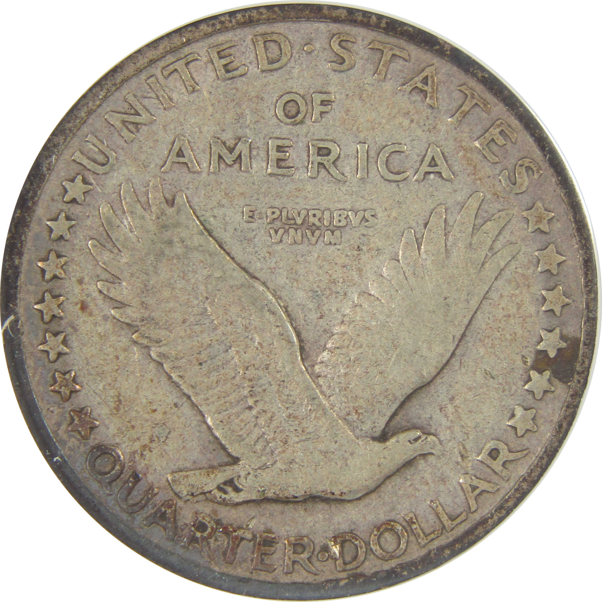 1917 D Type 1 Standing Liberty Quarter VF 20 ANACS Silver SKU:I20192