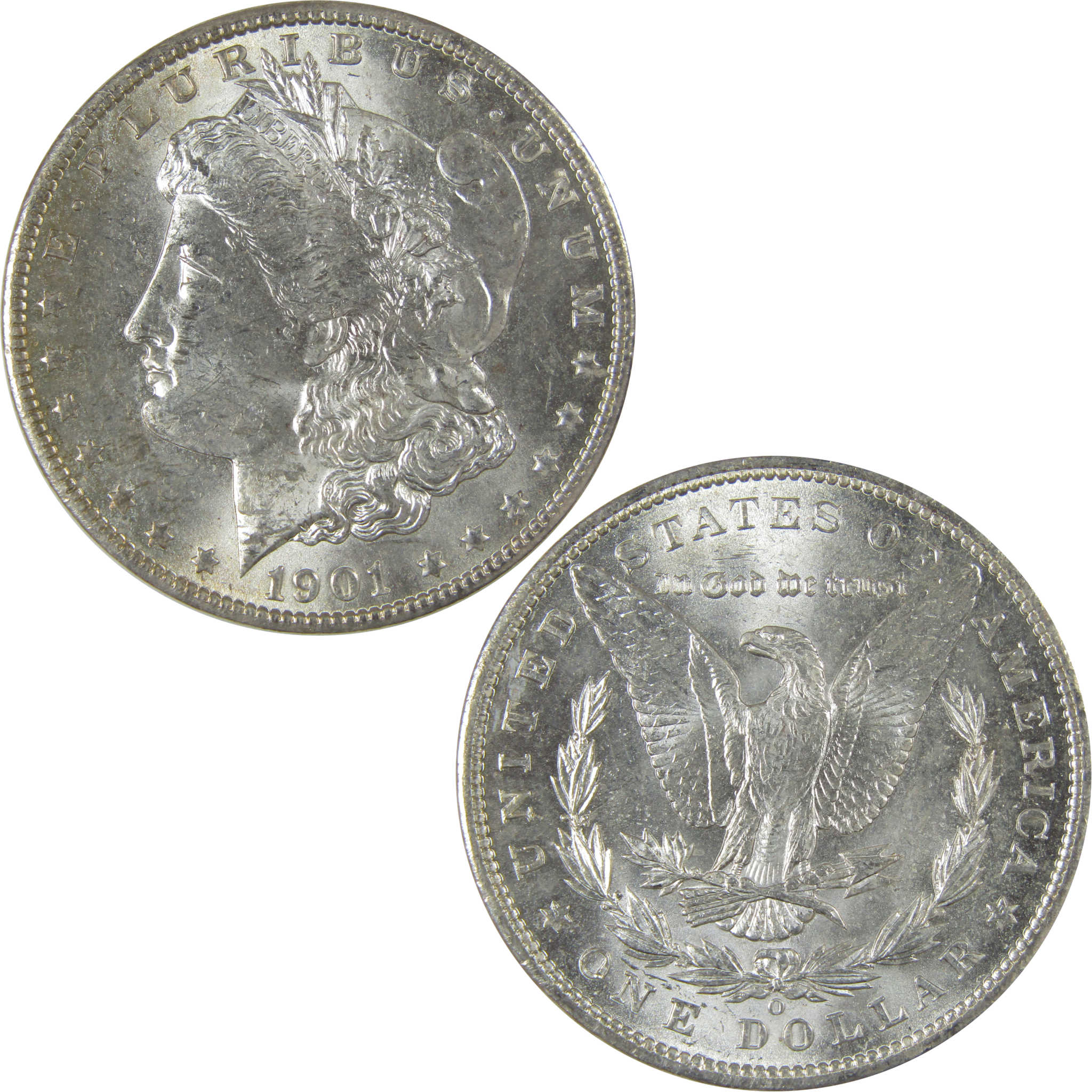 1901 O Morgan Dollar Uncirculated Silver $1 Coin SKU:I23237 - Morgan coin - Morgan silver dollar - Morgan silver dollar for sale - Profile Coins & Collectibles