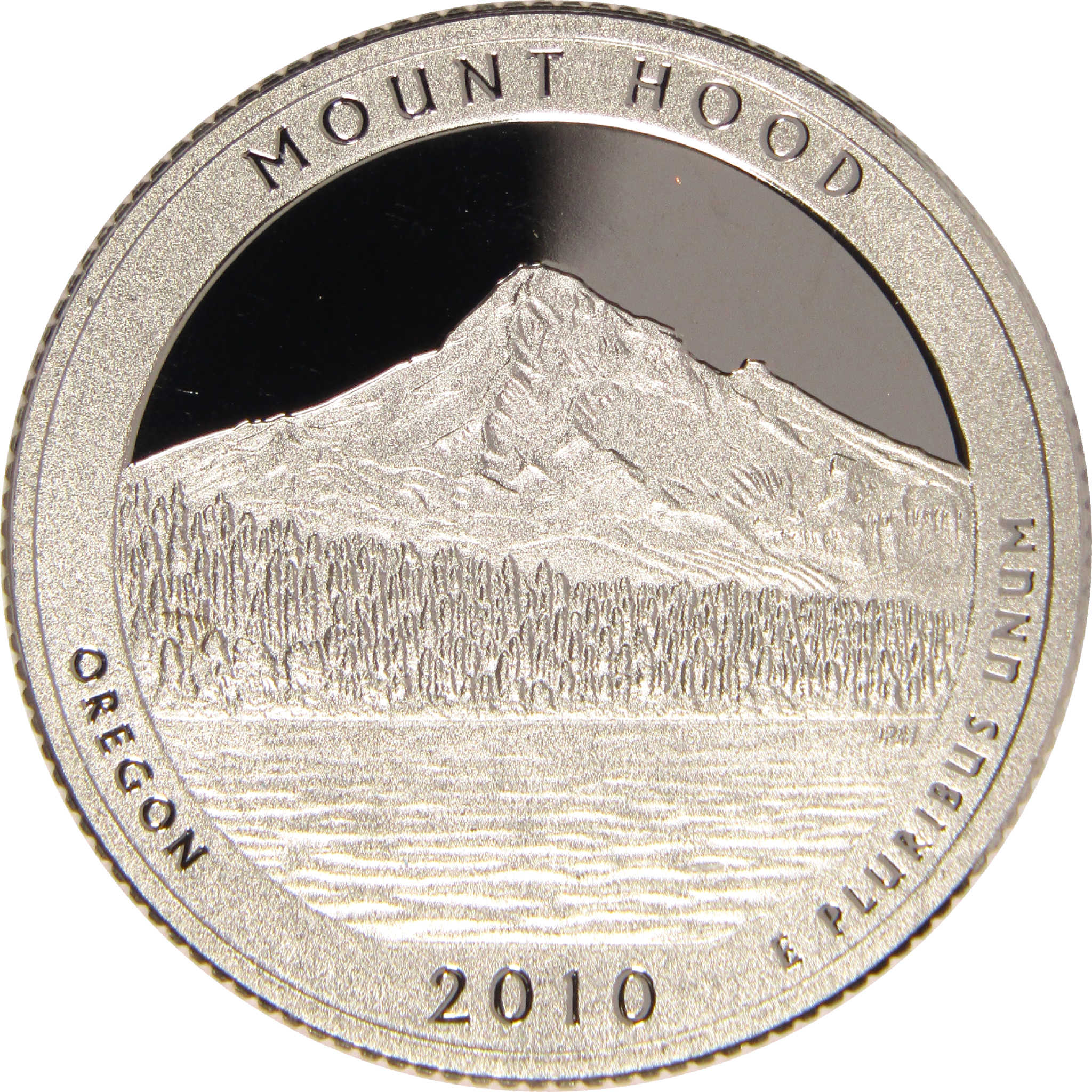 2010 S Mount Hood National Park Quarter Clad 25c Proof Coin