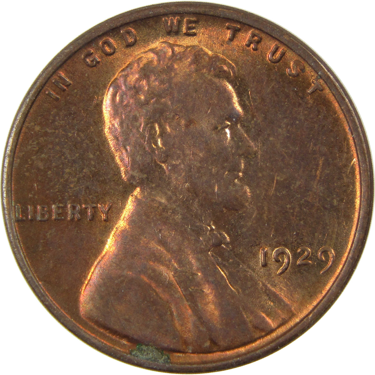 1929 Lincoln Wheat Cent Uncirculated Penny 1c Coin SKU:I28262