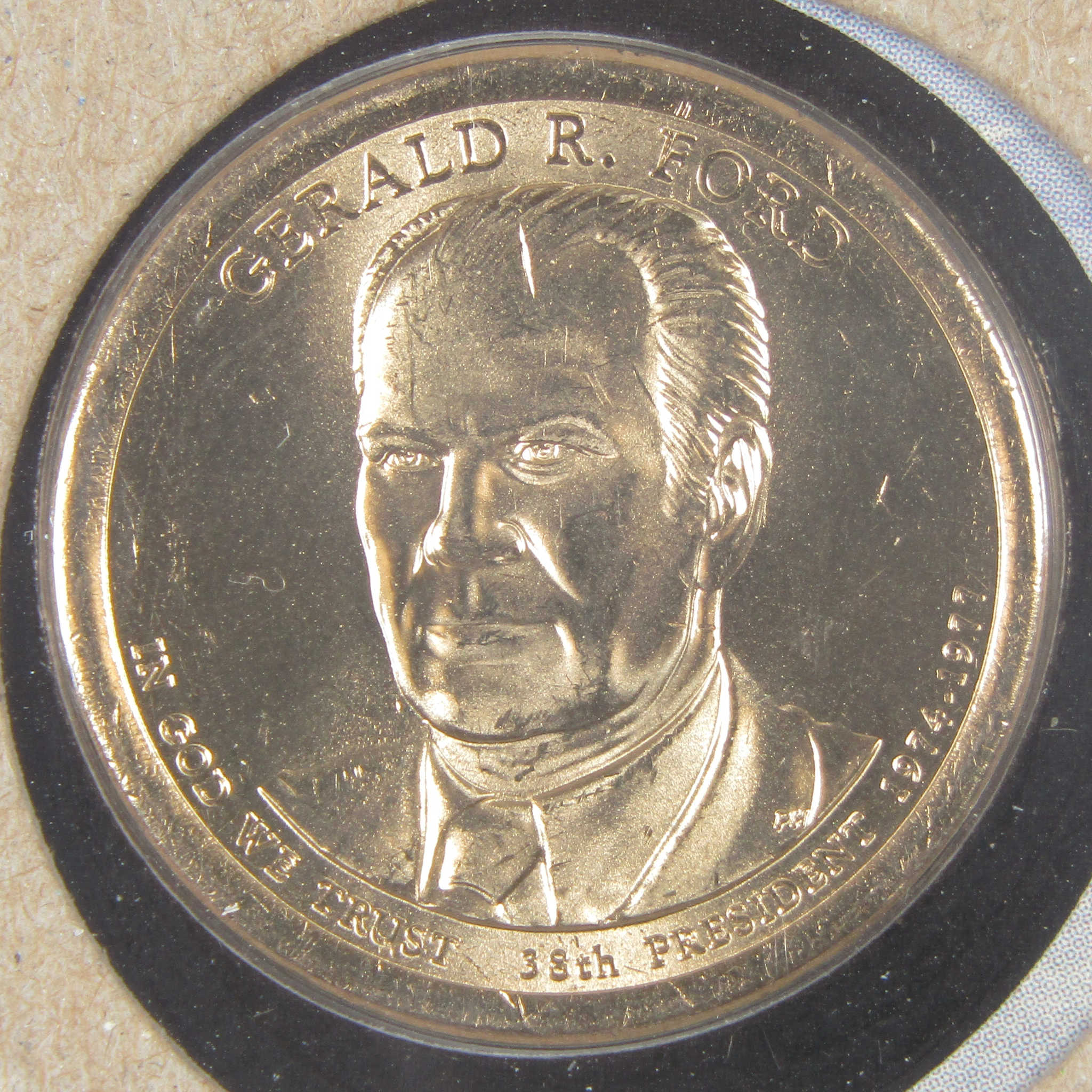 2016 Gerald Ford American Presidency $1 Coin Cover Series SKU:CPC7846