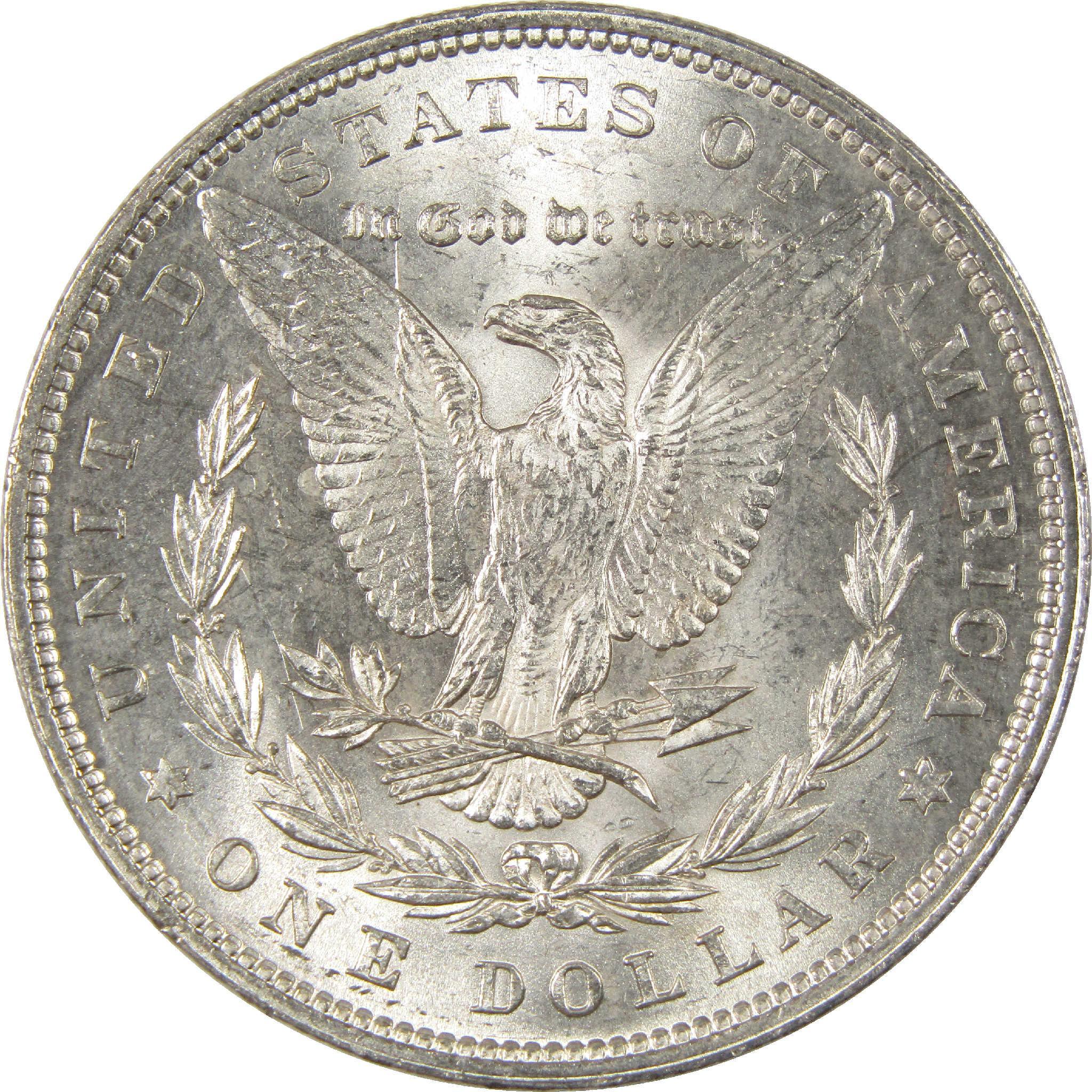 1880 Morgan Dollar BU Choice Uncirculated Silver $1 Coin - Morgan coin - Morgan silver dollar - Morgan silver dollar for sale - Profile Coins & Collectibles