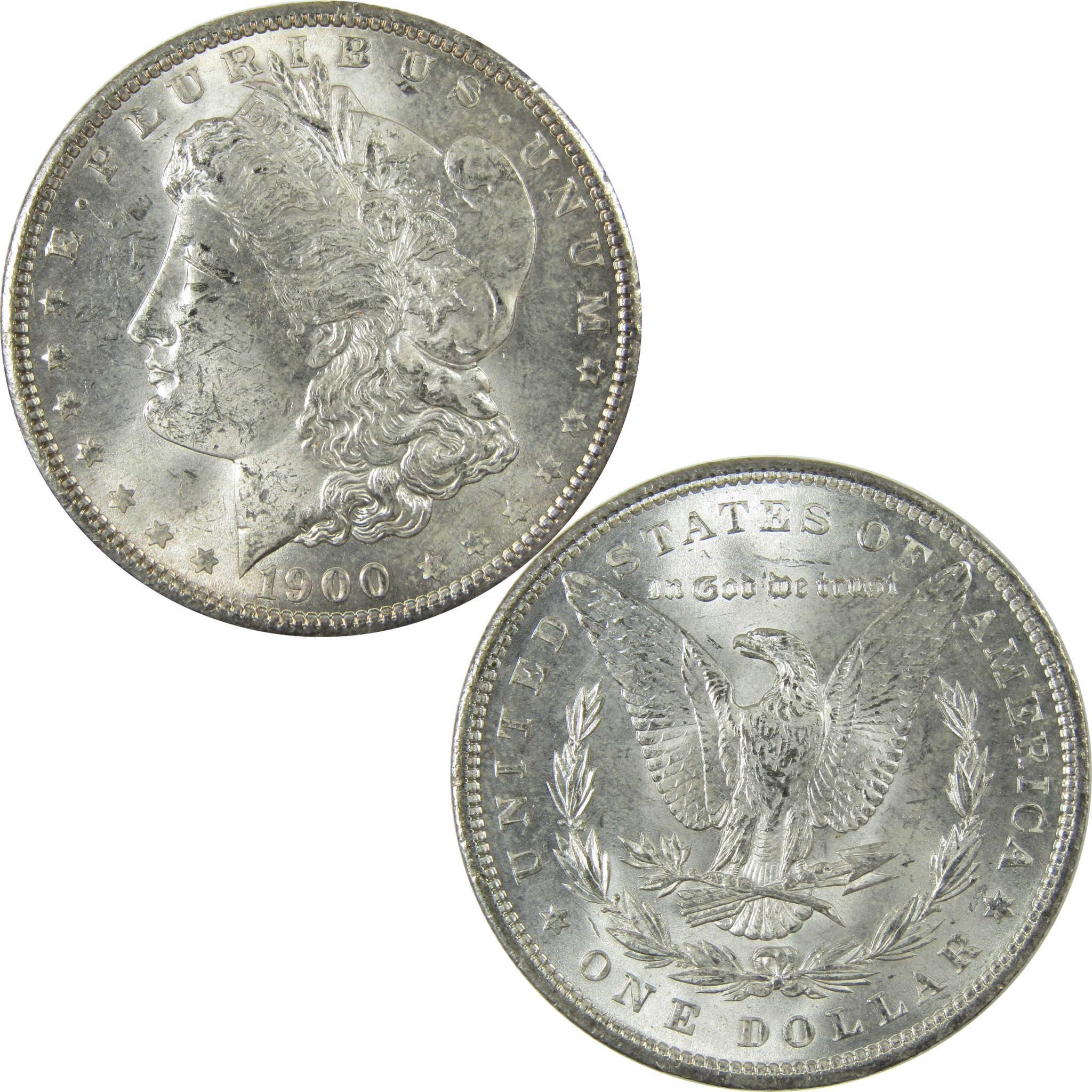 1900 Morgan Silver Dollar Uncirculated Mint State $1 Coin SKU:I27742 - Morgan coin - Morgan silver dollar - Morgan silver dollar for sale - Profile Coins & Collectibles