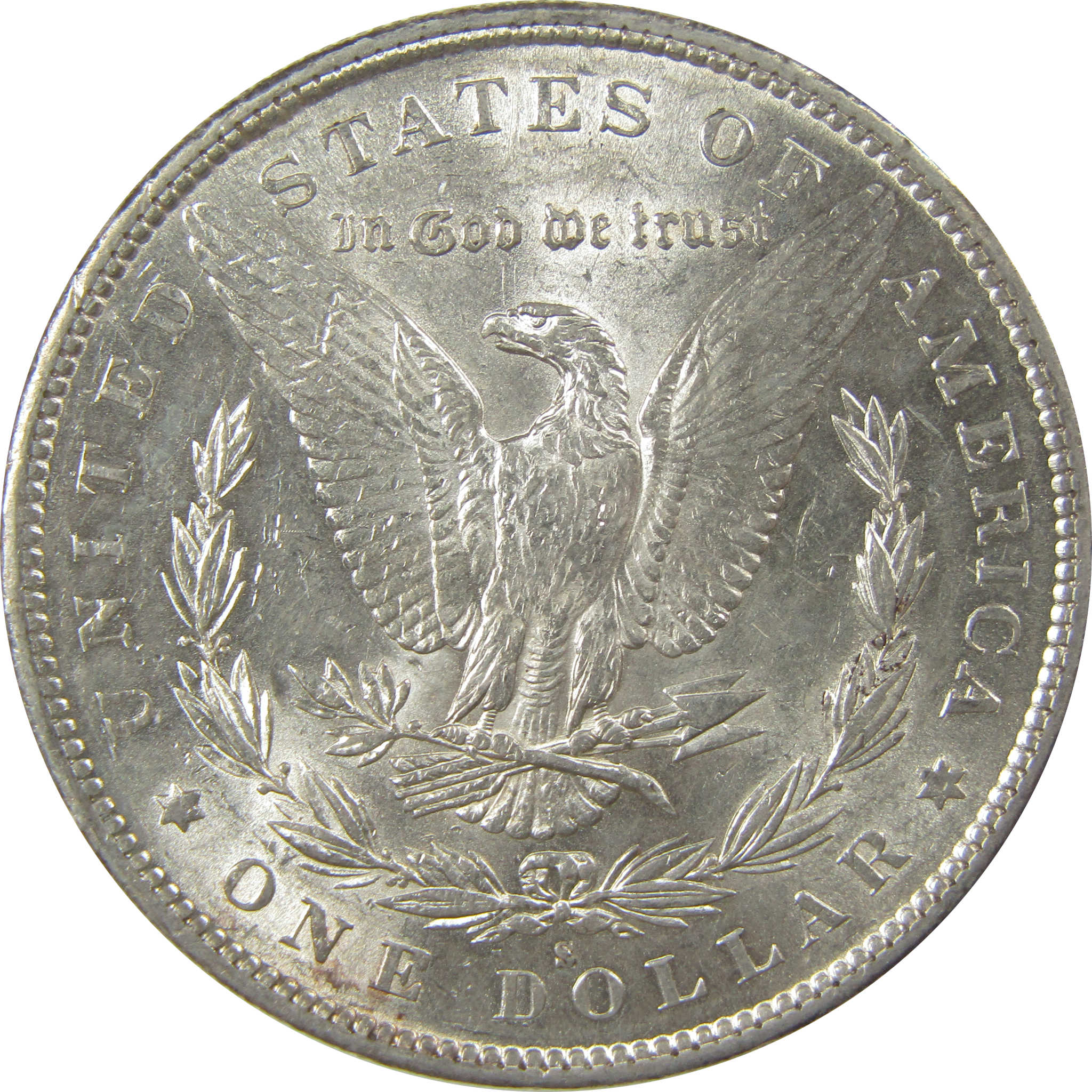 1890 S Morgan Dollar Borderline Uncirculated Silver $1 Coin SKU:I21654 - Morgan coin - Morgan silver dollar - Morgan silver dollar for sale - Profile Coins & Collectibles