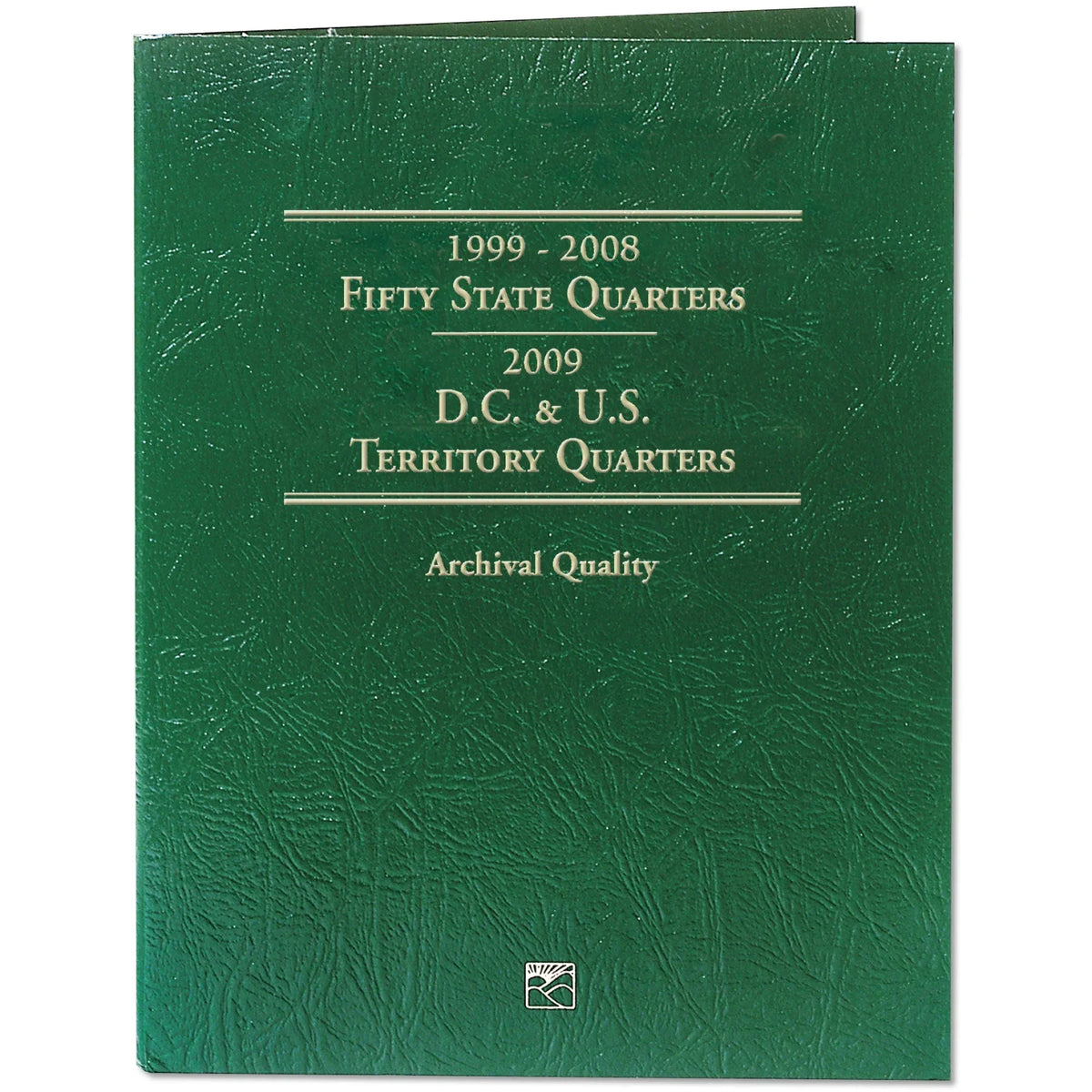 1999-2008 Statehood 2009 D.C. & U.S. Territories Quarter Folder
