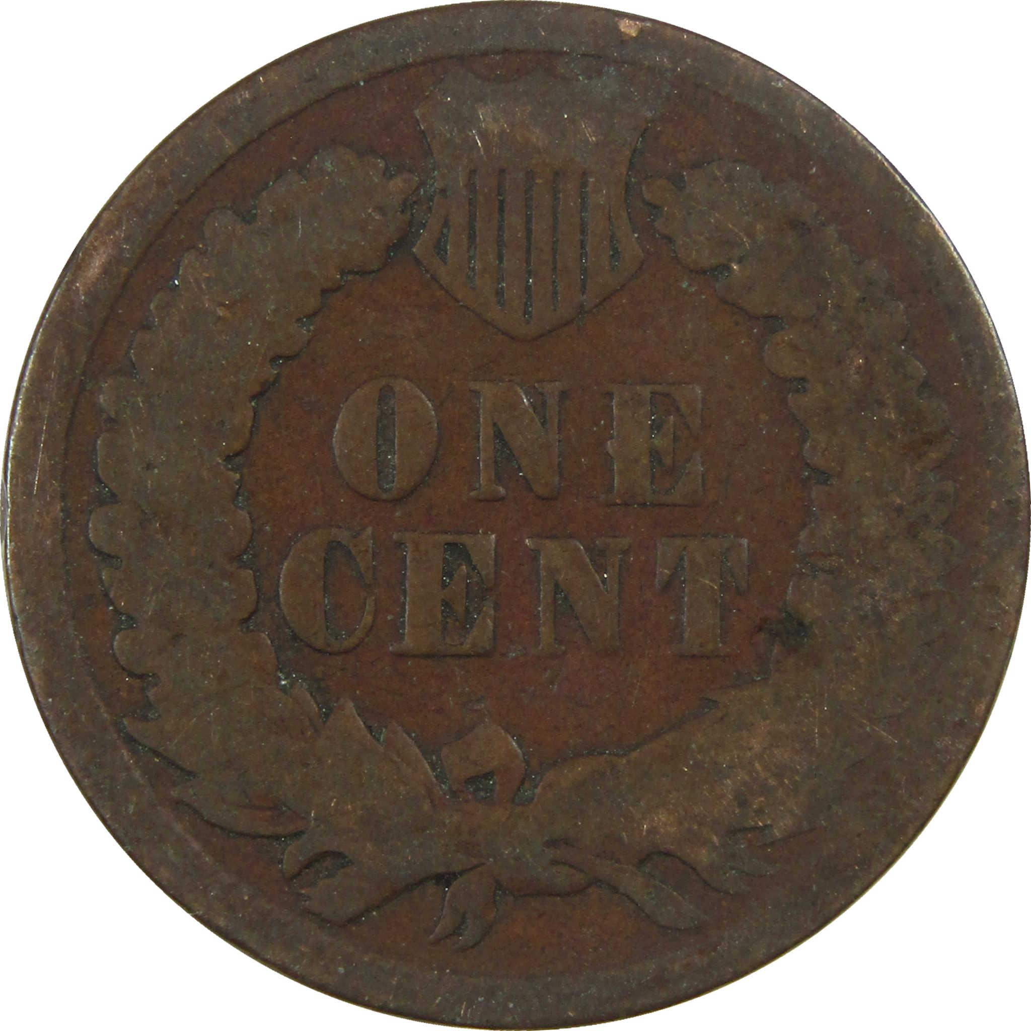 1889 Indian Head Cent G Good Penny 1c Coin SKU:I27038