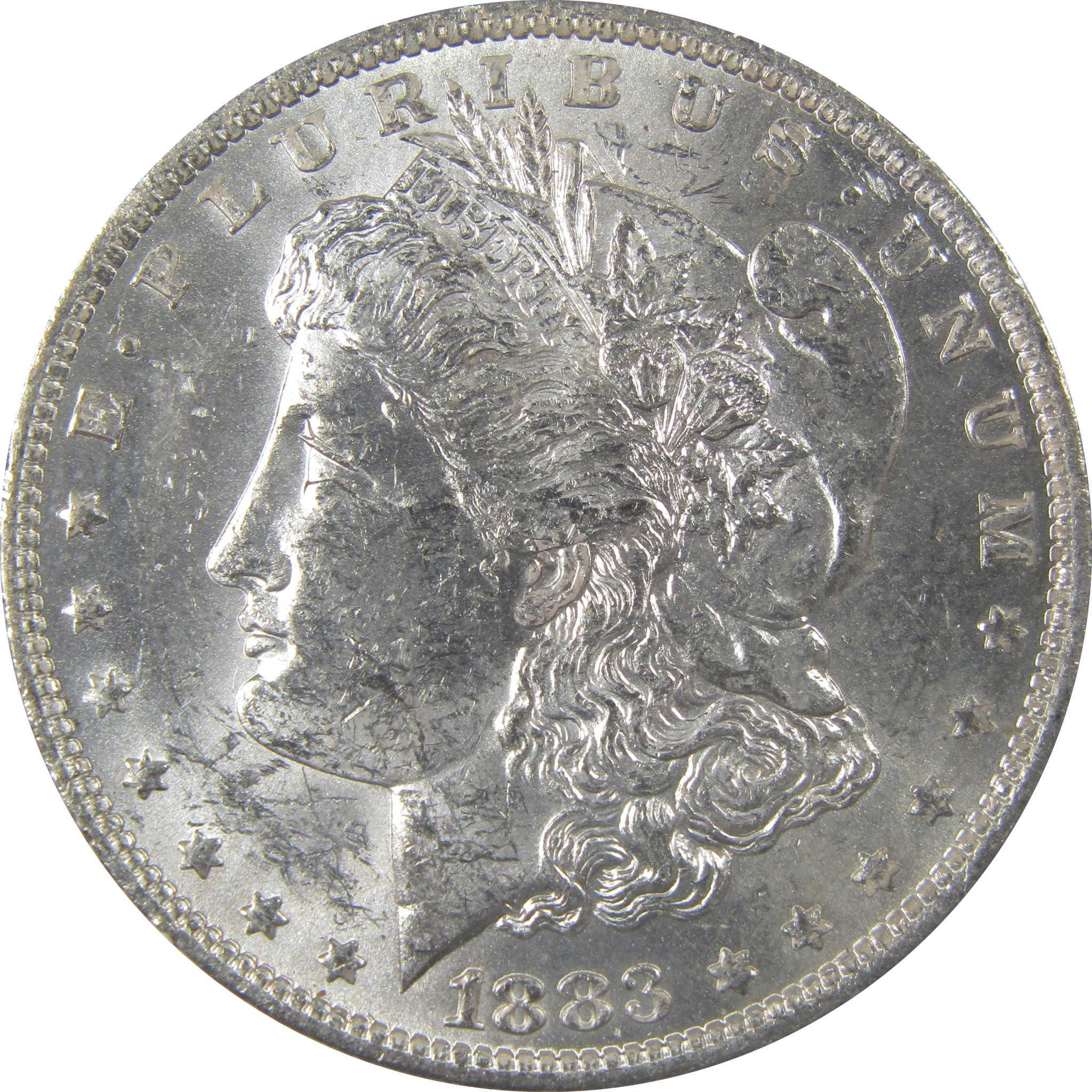 1883 O Morgan Silver Dollar Uncirculated Mint State $1 Coin SKU:I24854 - Morgan coin - Morgan silver dollar - Morgan silver dollar for sale - Profile Coins & Collectibles