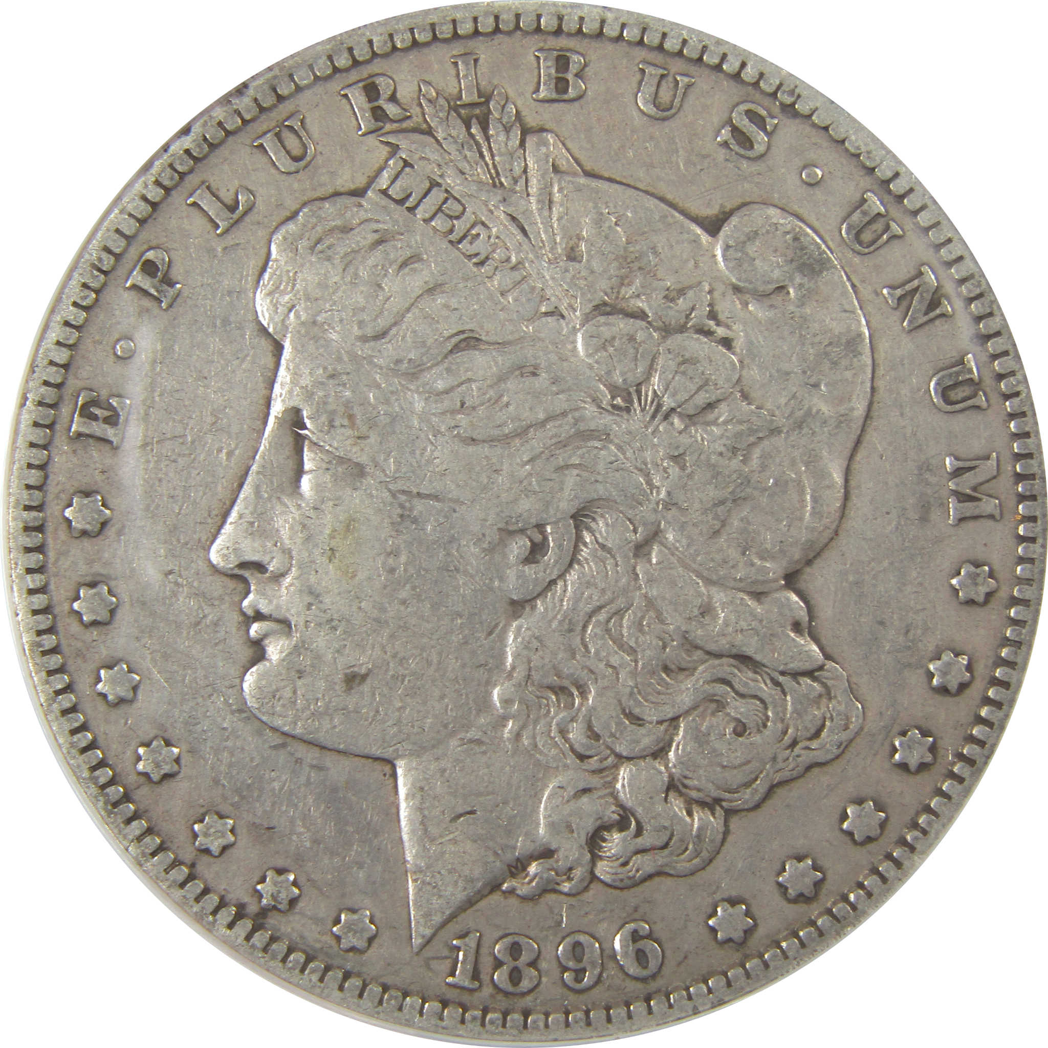 1896 S Morgan Dollar VF 25 Details ANACS Silver $1 Coin SKU:I20359 - Morgan coin - Morgan silver dollar - Morgan silver dollar for sale - Profile Coins & Collectibles