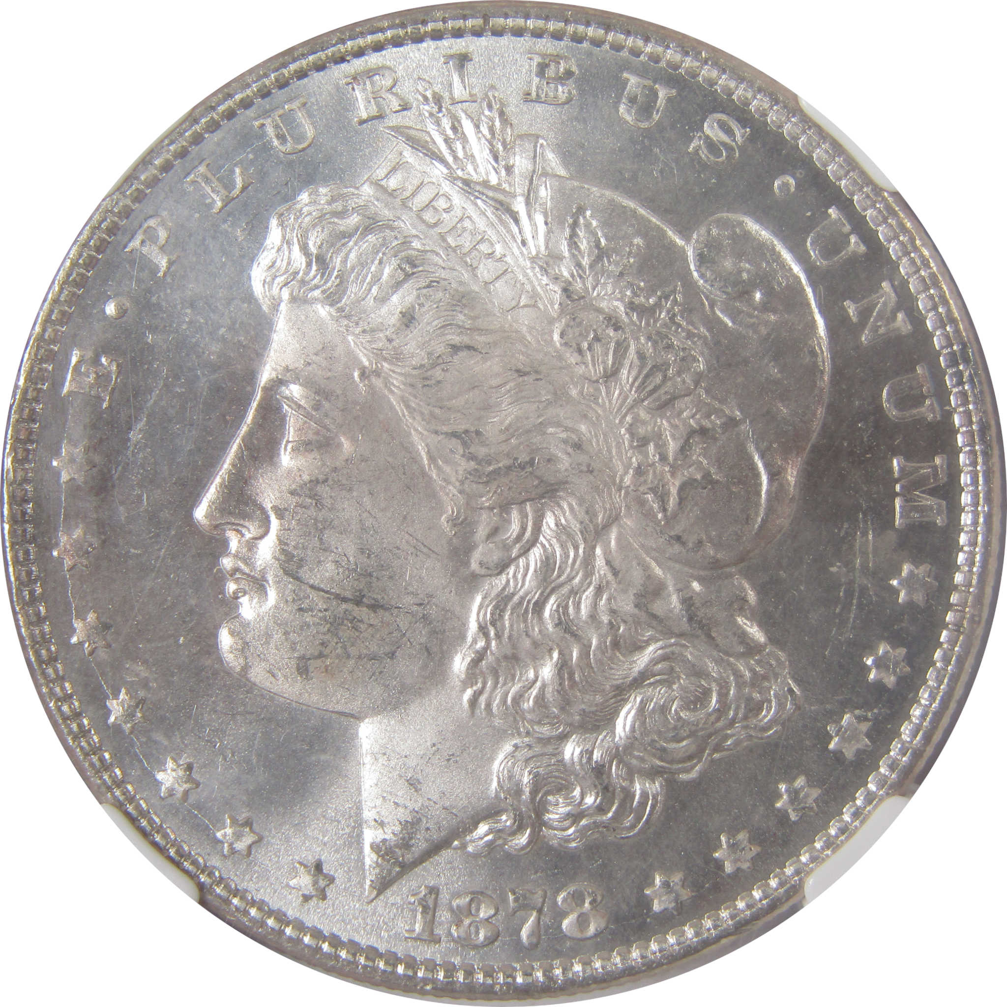 1878 8TF Morgan Dollar MS 63 NGC Silver Uncirculated $1 SKU:I17384 - Morgan coin - Morgan silver dollar - Morgan silver dollar for sale - Profile Coins & Collectibles