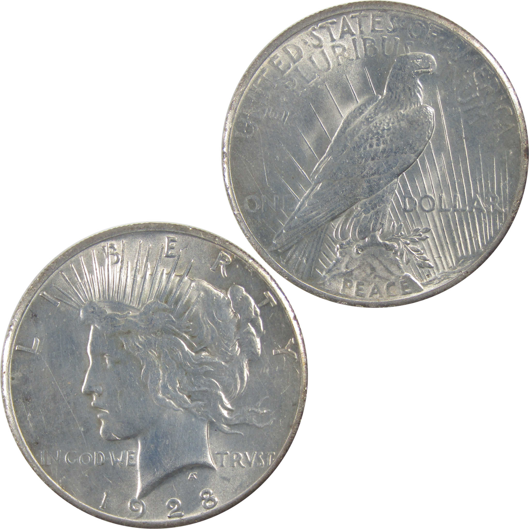 1928 Peace Dollar Uncirculated Details Silver $1 Coin SKU:I18027