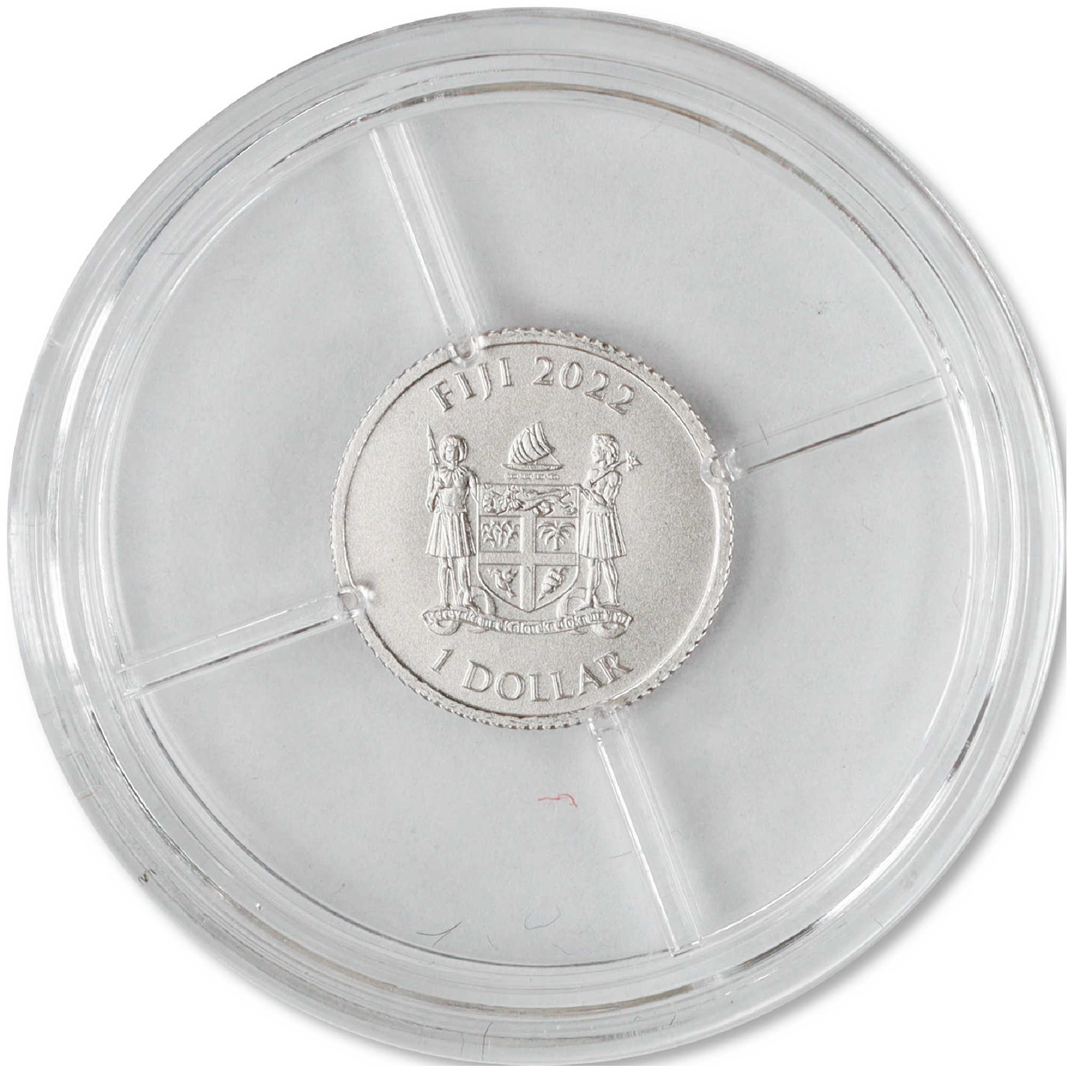 Queen Elizabeth II Platinum Jubilee of Coronation 2022 $1 Coin COA