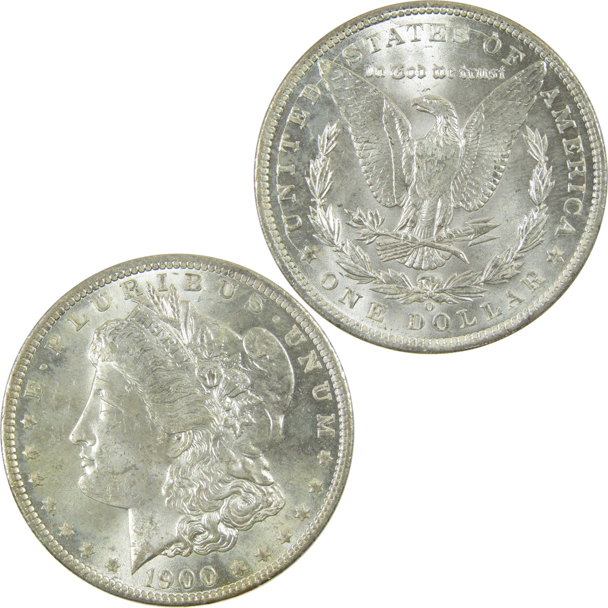 1900 O Morgan Silver Dollar Uncirculated Mint State $1 Coin SKU:CP1789