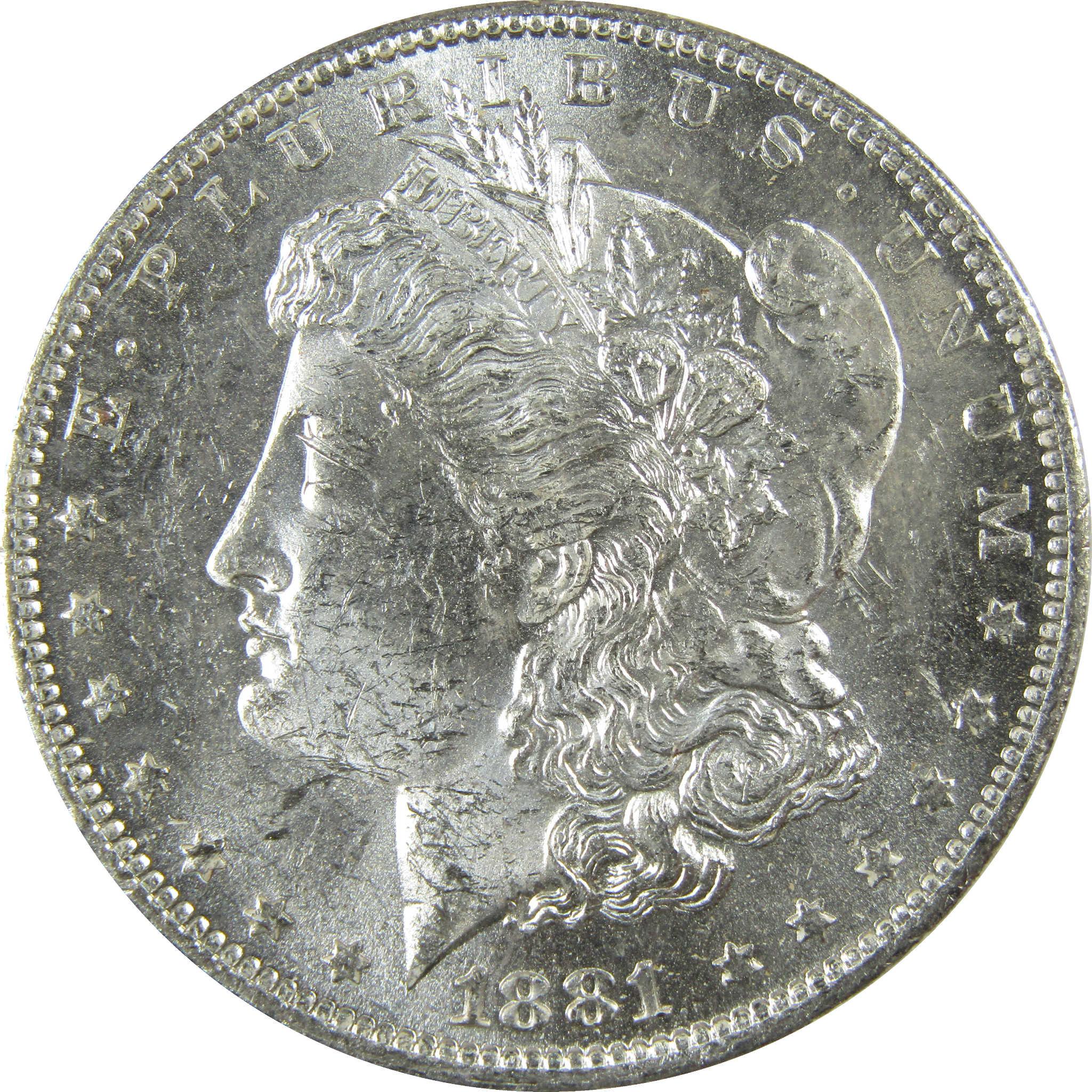 1881 O Morgan Silver Dollar Uncirculated Mint State $1 Coin SKU:I27680 - Morgan coin - Morgan silver dollar - Morgan silver dollar for sale - Profile Coins & Collectibles
