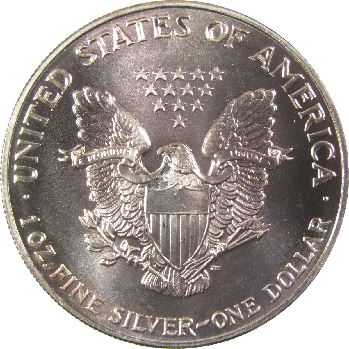 1990 American Silver Eagle Uncirculated Mint State $1 Coin SKU:CP1528