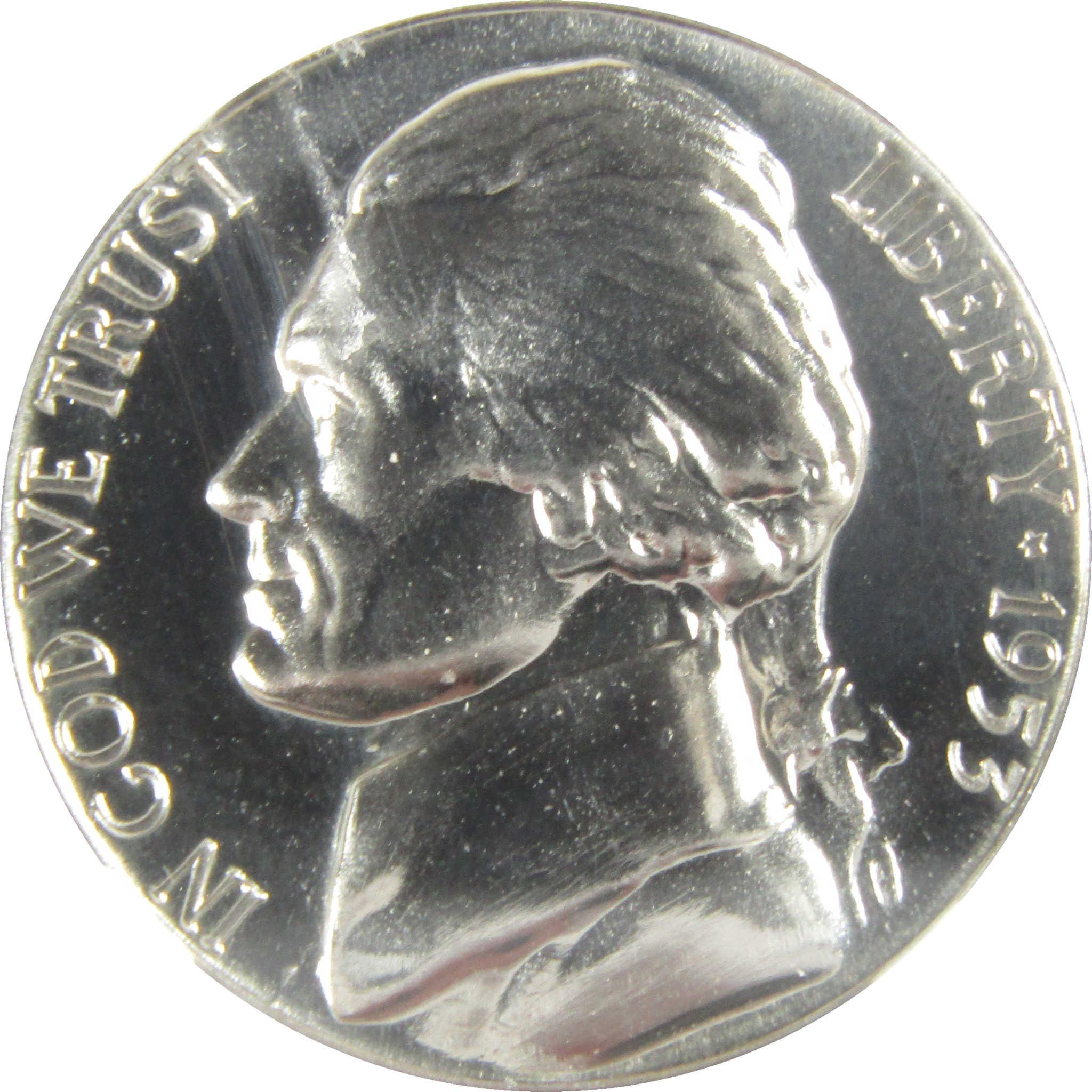 1953 Jefferson Nickel PF 68 NGC Proof 5c Coin Collectible SKU:I27343