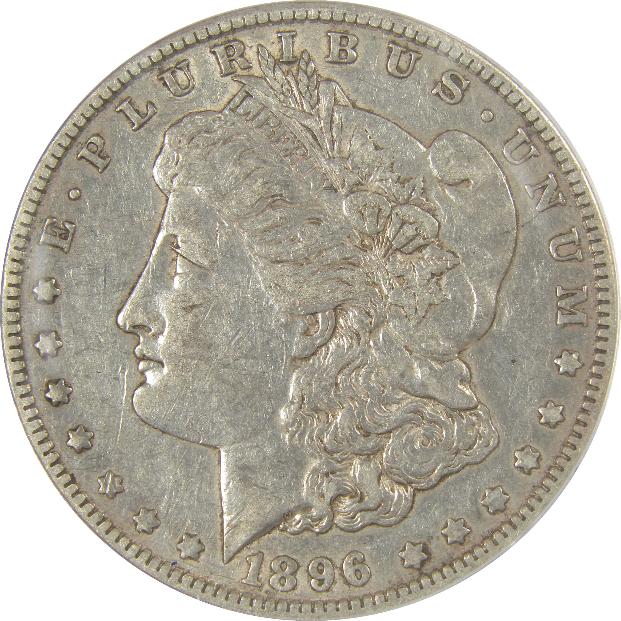1896 O Morgan Dollar EF 40 ANACS Silver $1 Coin SKU:I20804 - Morgan coin - Morgan silver dollar - Morgan silver dollar for sale - Profile Coins & Collectibles