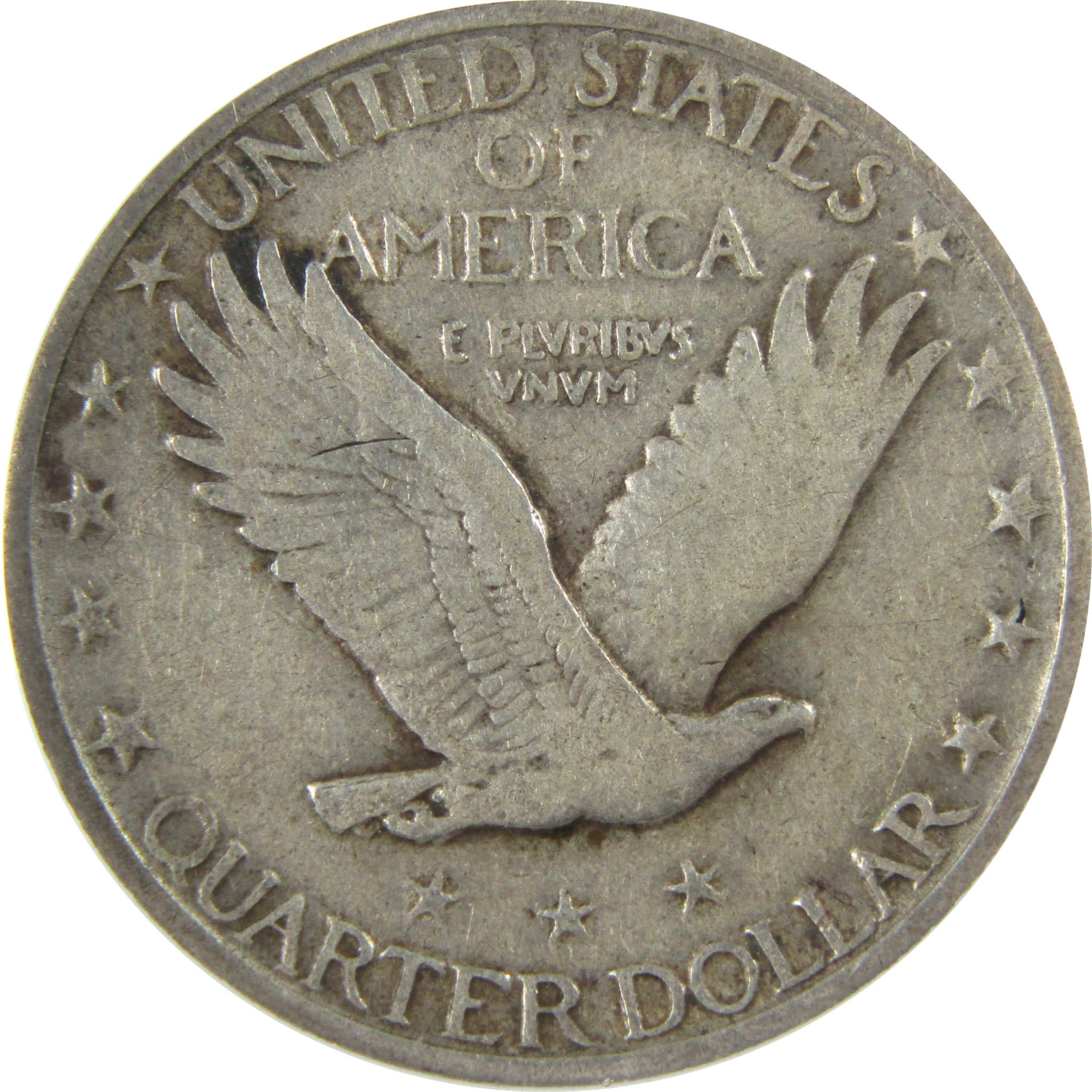1921 Standing Liberty Silver Quarter VF 20 ANACS 25c Coin SKU:I28035