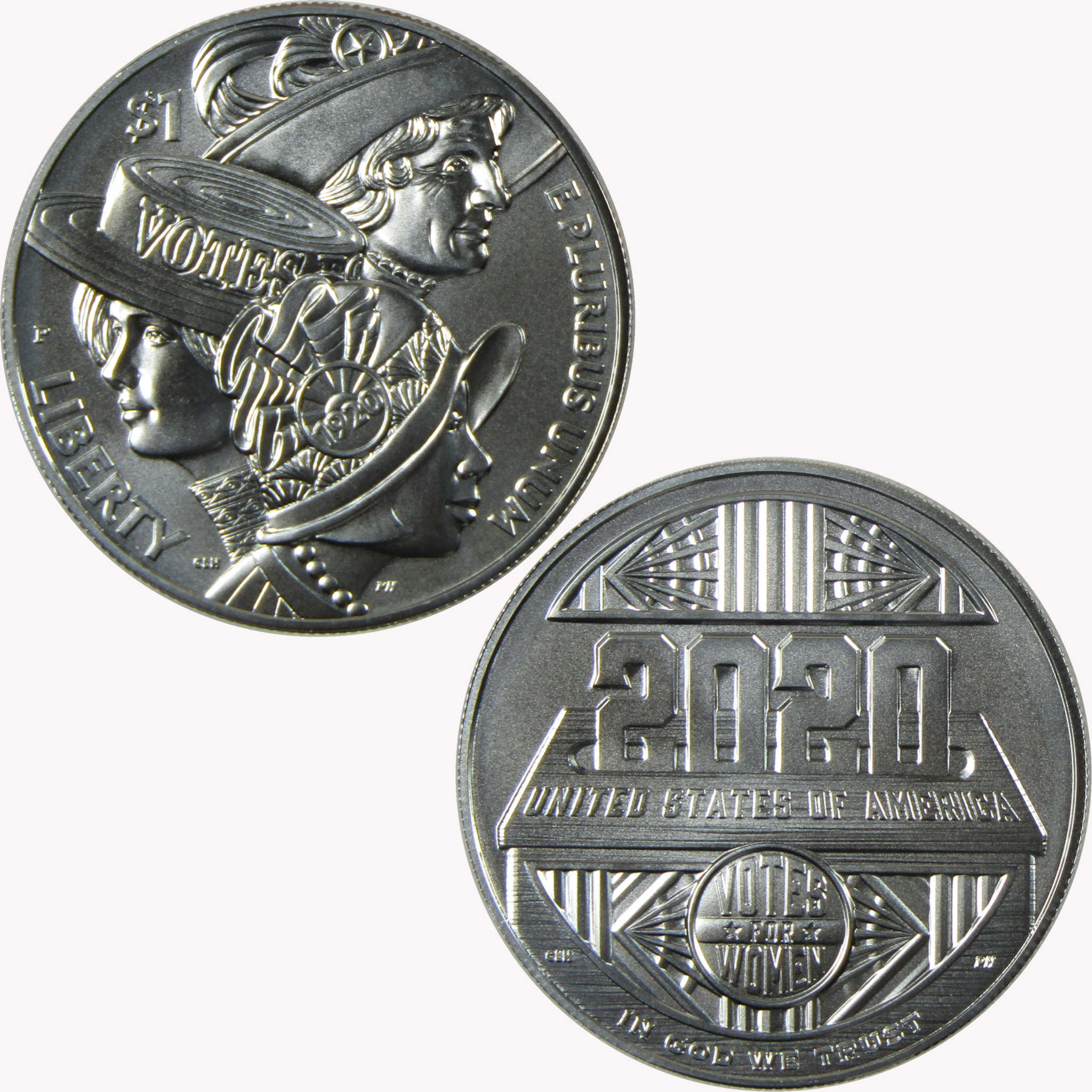 2020 P Women's Suffrage Centennial Commem Silver $1 Unc SKU:I26712