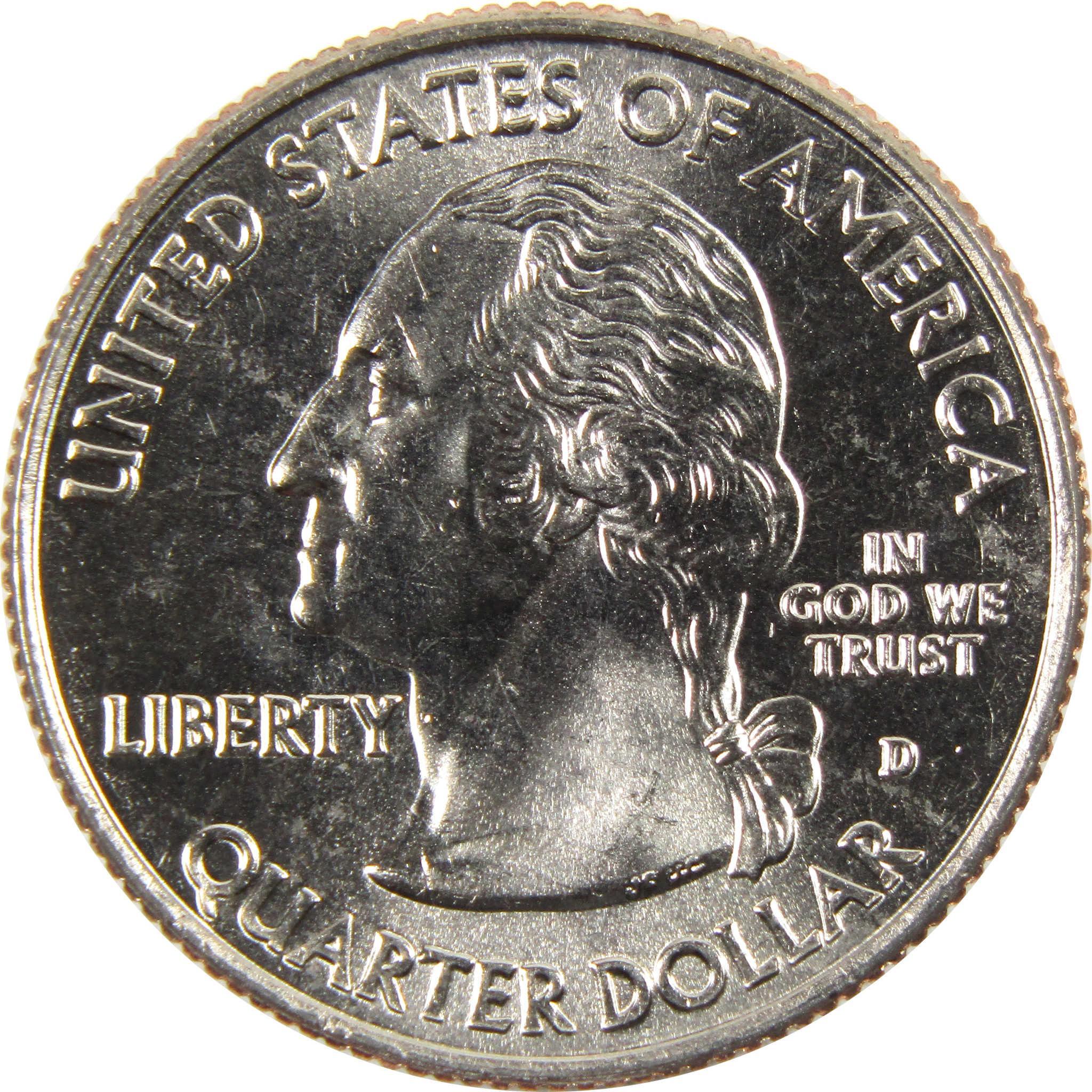 2009 D Puerto Rico Territories Quarter BU Uncirculated Clad 25c Coin