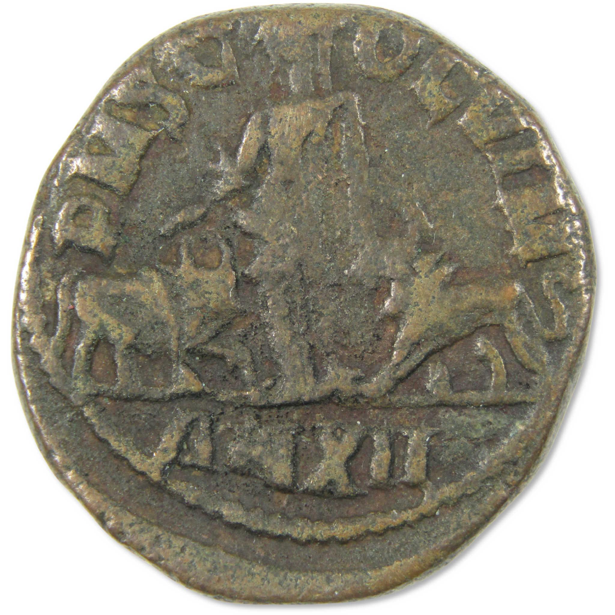 251 AD Hostilian Viminacium Moesia F Ancient Roman Provincial Coin