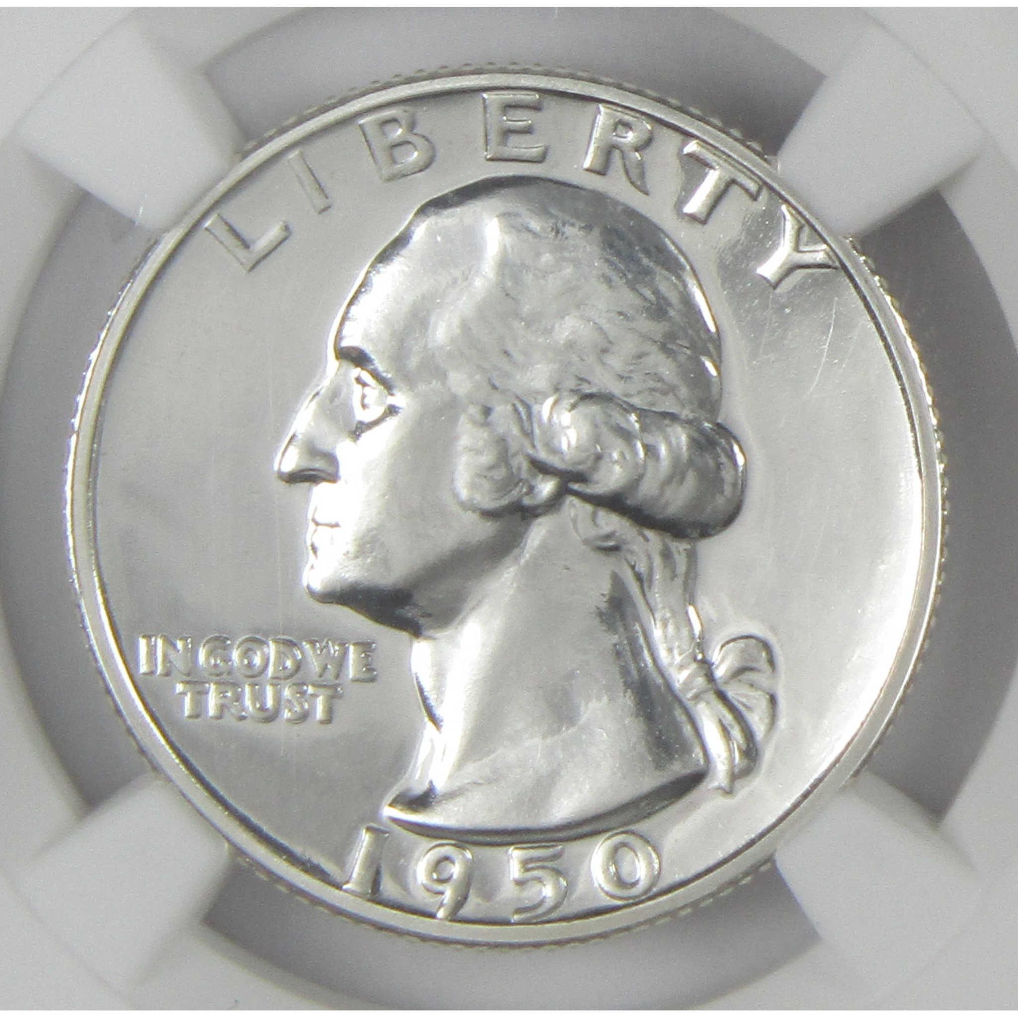 1950 Washington Silver Quarter PF 67 NGC Proof 25c Coin SKU:I27503