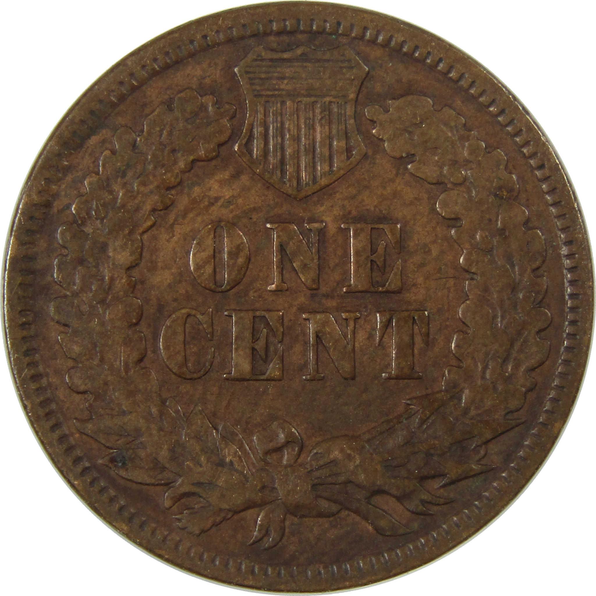 1888 Indian Head Cent VG Very Good Penny 1c Coin SKU:I26959